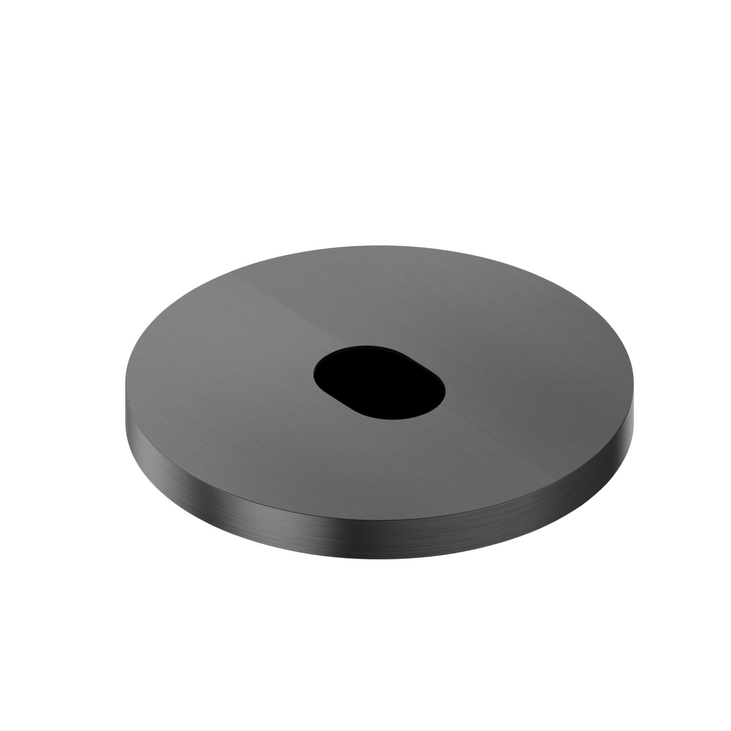 Electronic remote control for above counter, matching freestanding, wall or ceiling mounted
device - finish PVD Brushed Gun Metal