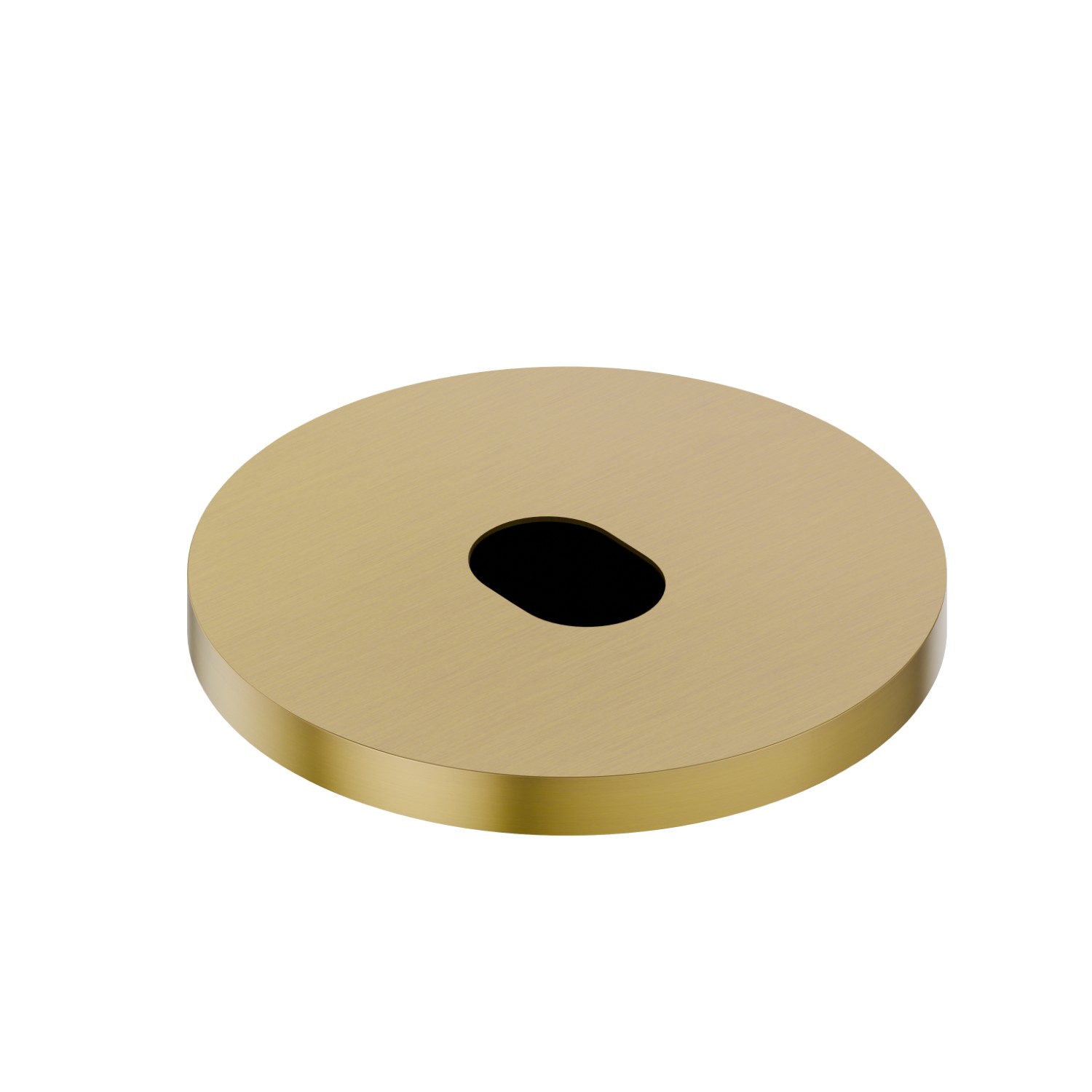 Comando elettronico remoto per montaggio su piano da appoggio, abbinabile ad un dispositivo da appoggio o parete o a soffitto - finitura PVD Brushed Gold