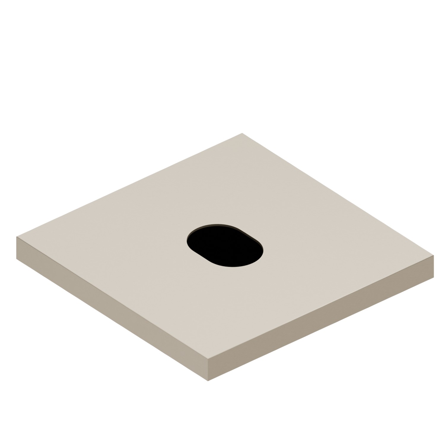 Electronic remote control for above counter, matching freestanding, wall or ceiling mounted
device - finish Gold Satin