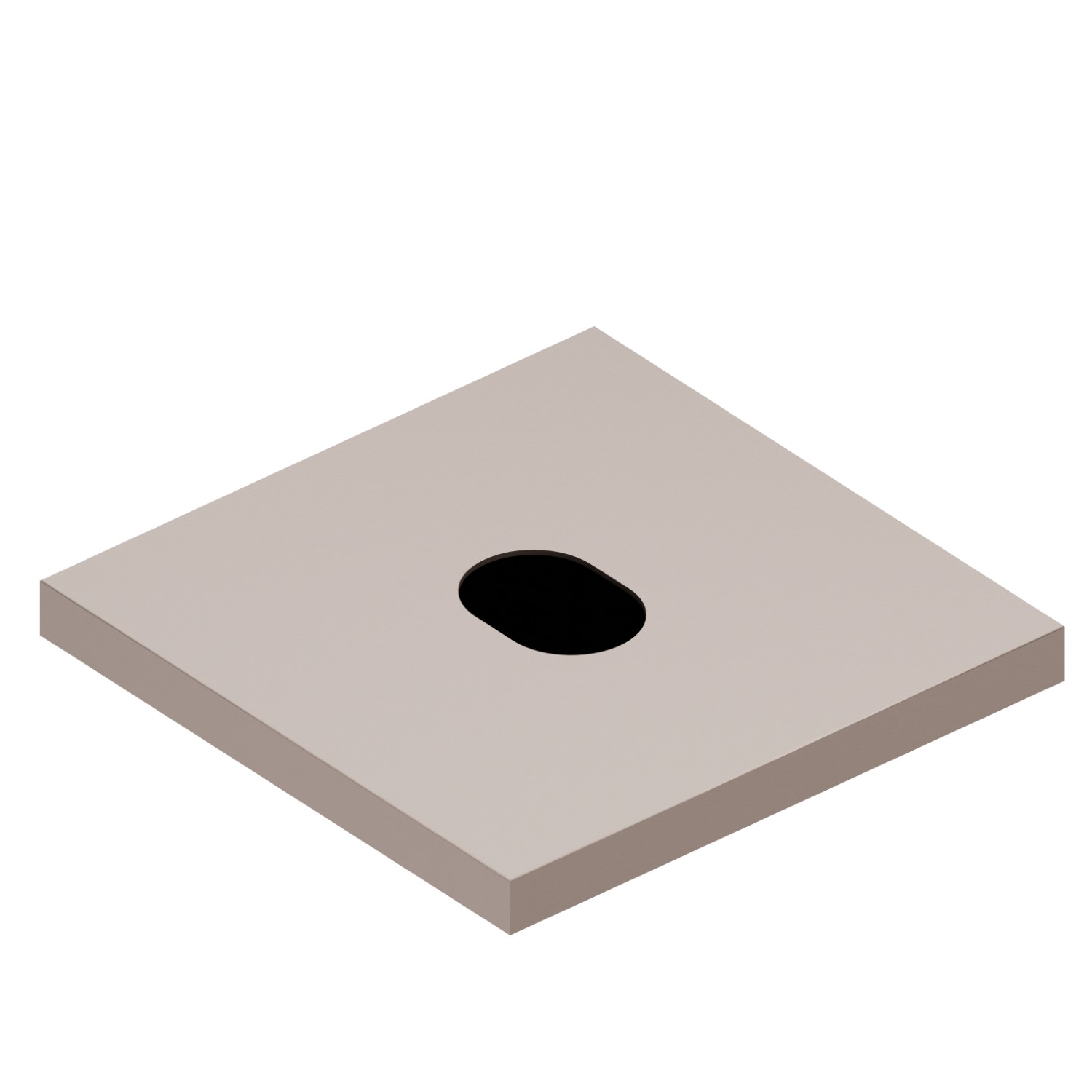 Electronic remote control for above counter, matching freestanding, wall or ceiling mounted
device - finish Copper Glossy