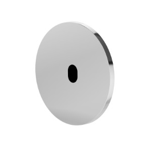 Wall-mounted electronic remote control, matching freestanding, wall or ceiling mounted
device - finish Chrome