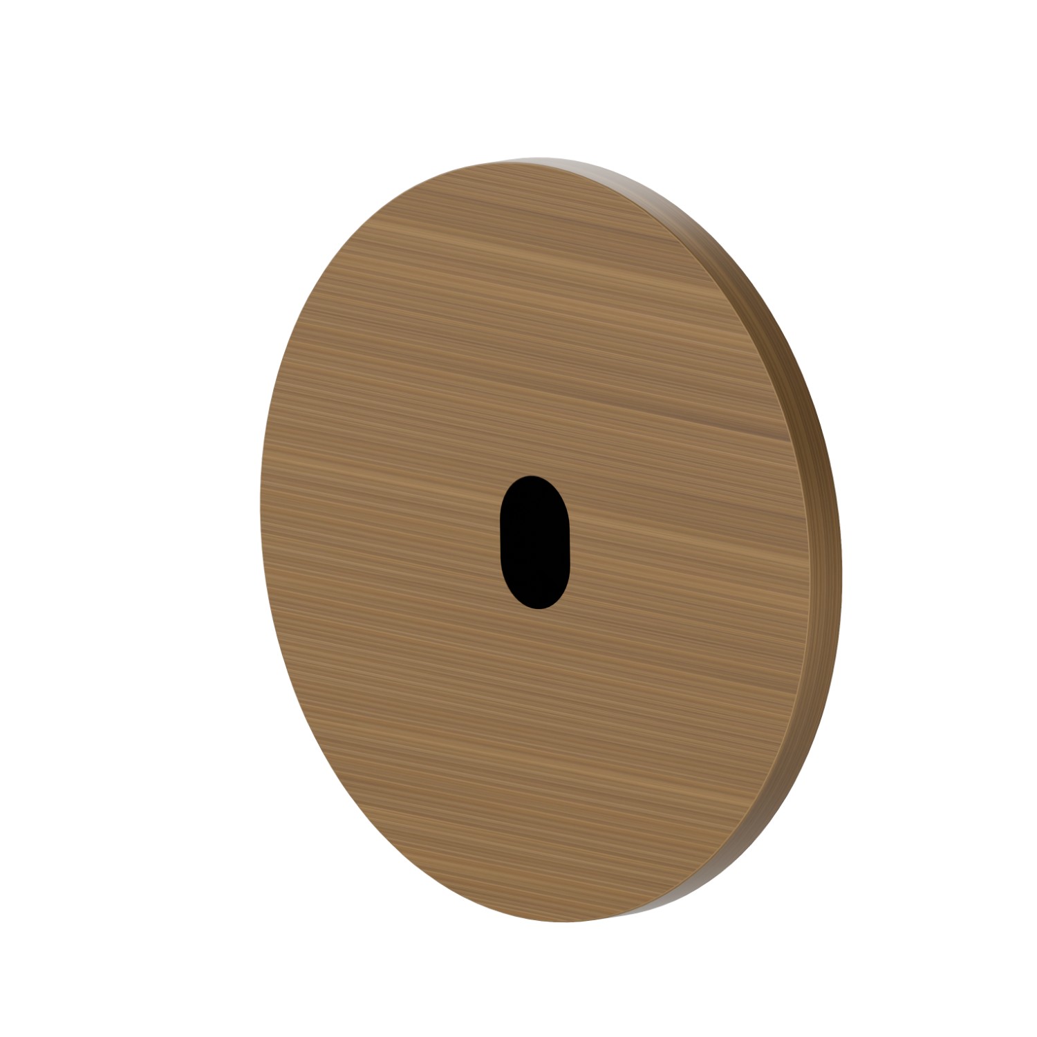 Wall-mounted electronic remote control, matching freestanding, wall or ceiling mounted
device - finish Groove Bronze