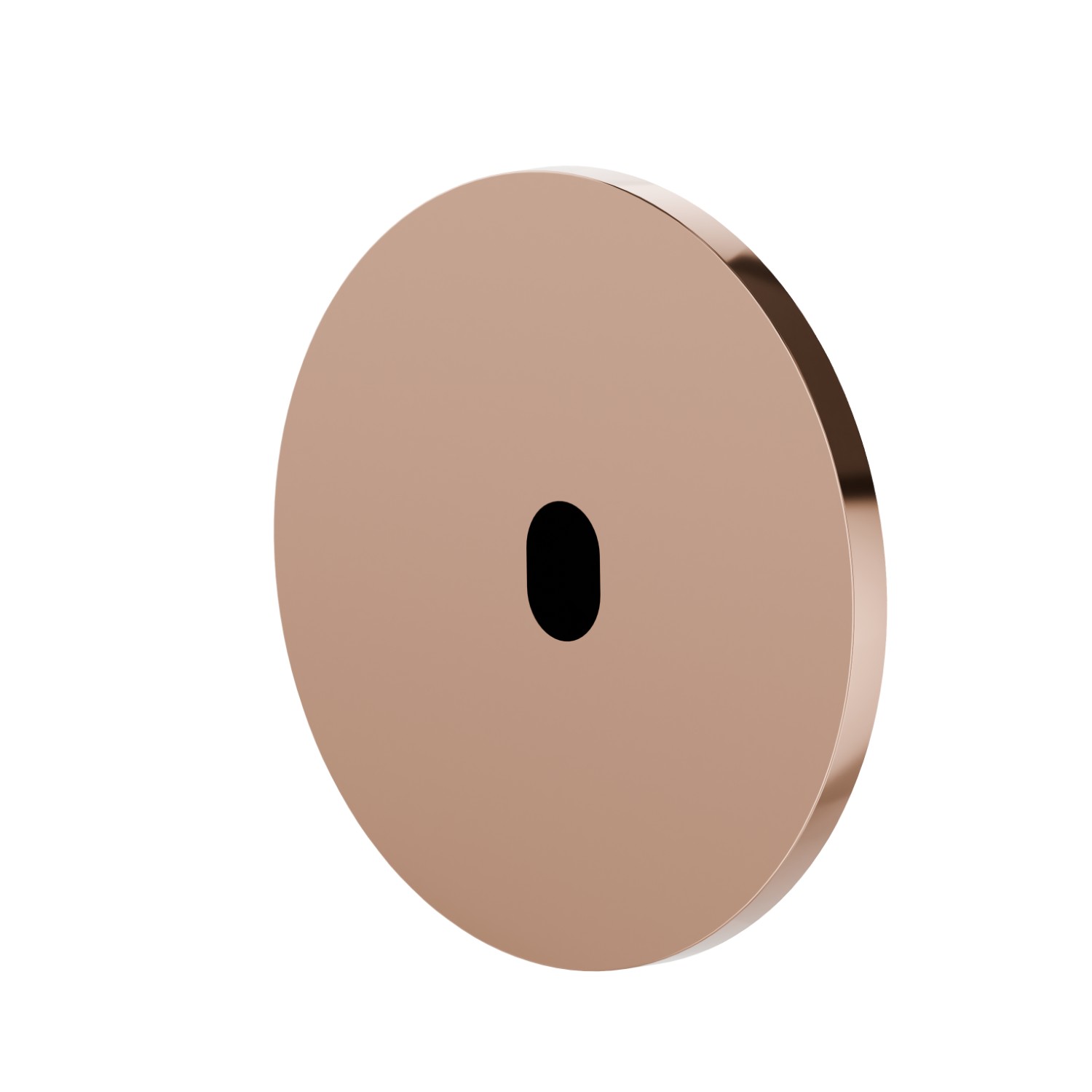 Wall-mounted electronic remote control, matching freestanding, wall or ceiling mounted
device - finish PVD Copper Bronze