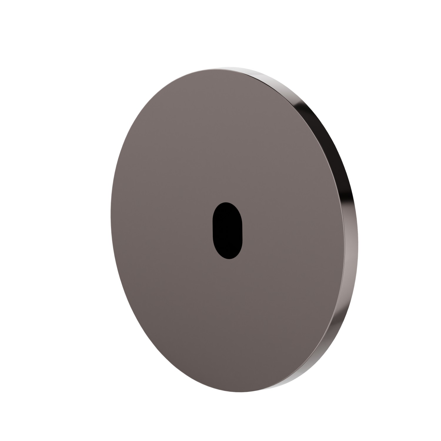 Wall-mounted electronic remote control, matching freestanding, wall or ceiling mounted
device - finish PVD Gun Metal
