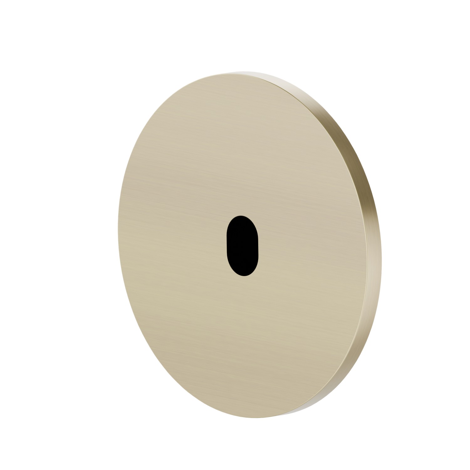 Wall-mounted electronic remote control, matching freestanding, wall or ceiling mounted
device - finish PVD Brushed Pale Gold