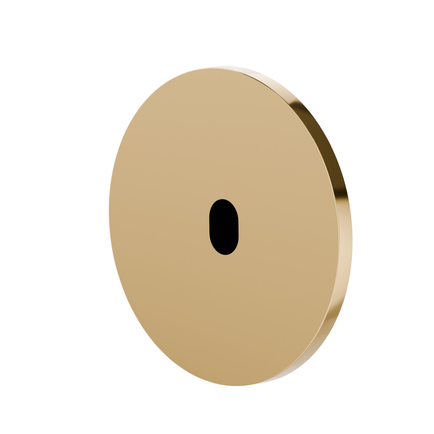 Wall-mounted electronic remote control, matching freestanding, wall or ceiling mounted
device - finish PVD Glossy Gold