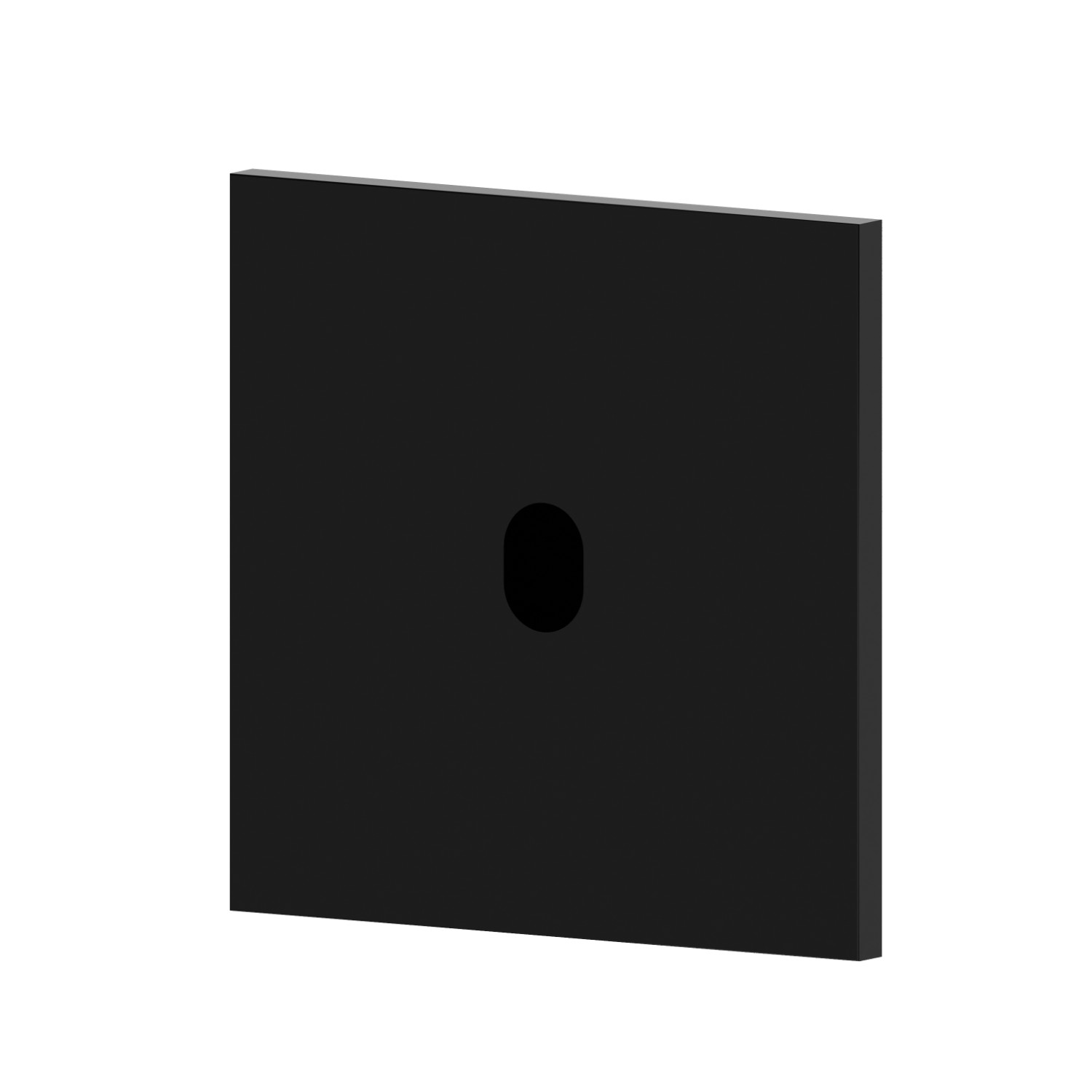 Wall-mounted electronic remote control, matching freestanding, wall or ceiling mounted
device - finish Matt Black