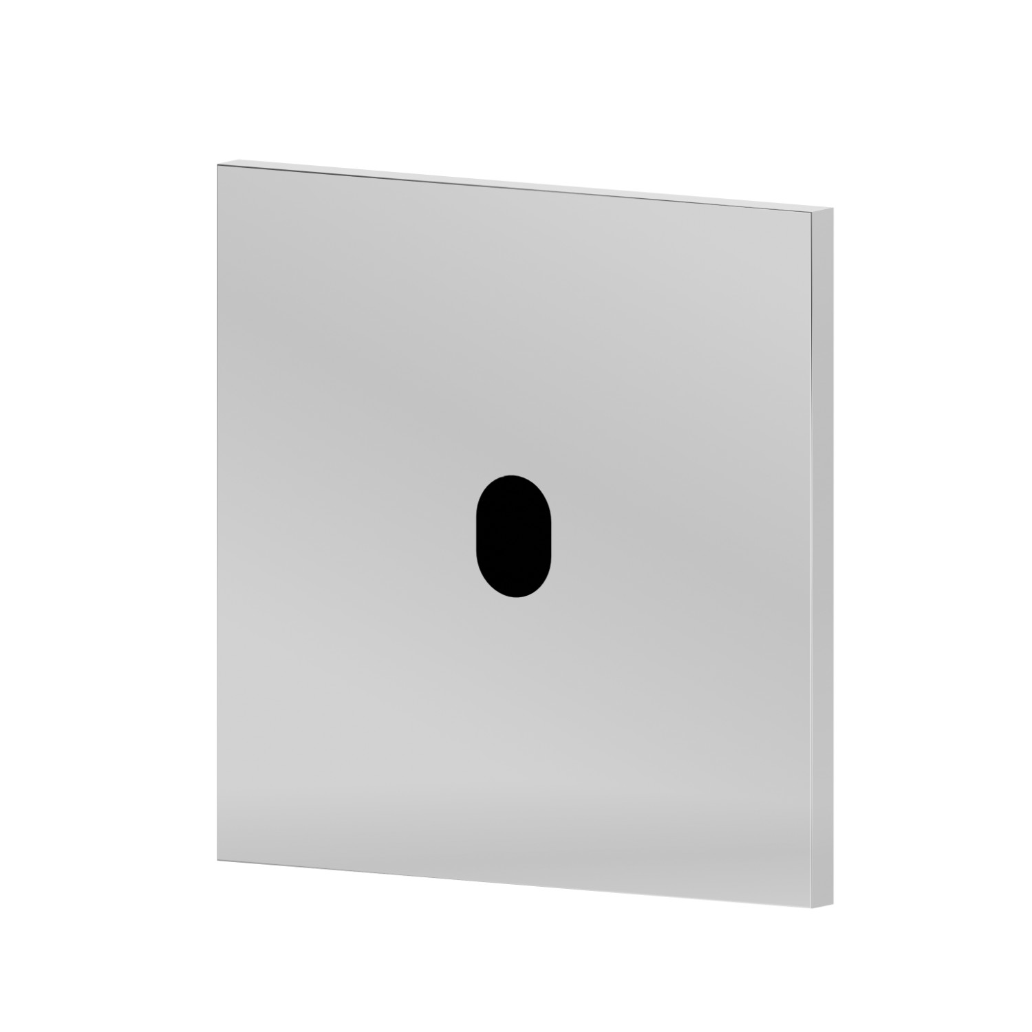 Wall-mounted electronic remote control, matching freestanding, wall or ceiling mounted
device - finish Chrome