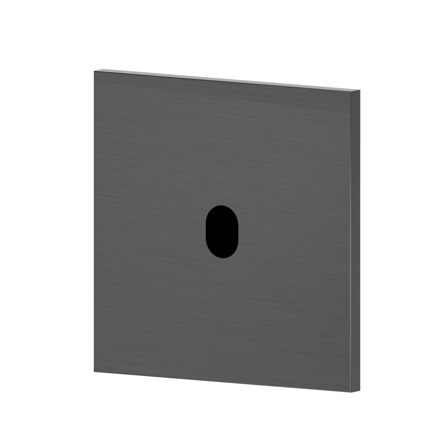 Commande électronique murale, compatible avec un dispositif à poser, mural ou au
plafond - finition PVD Brushed Gun Metal