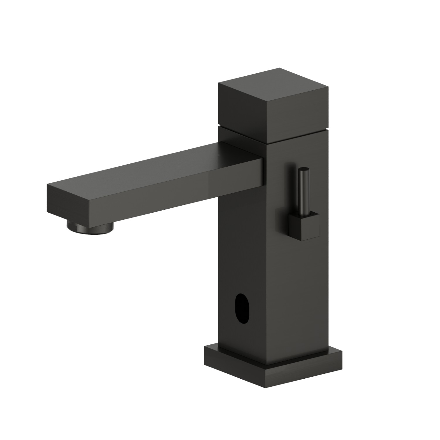 Robinet de lavabo dont les réglages (débit/ température) - finition Carbon Satin