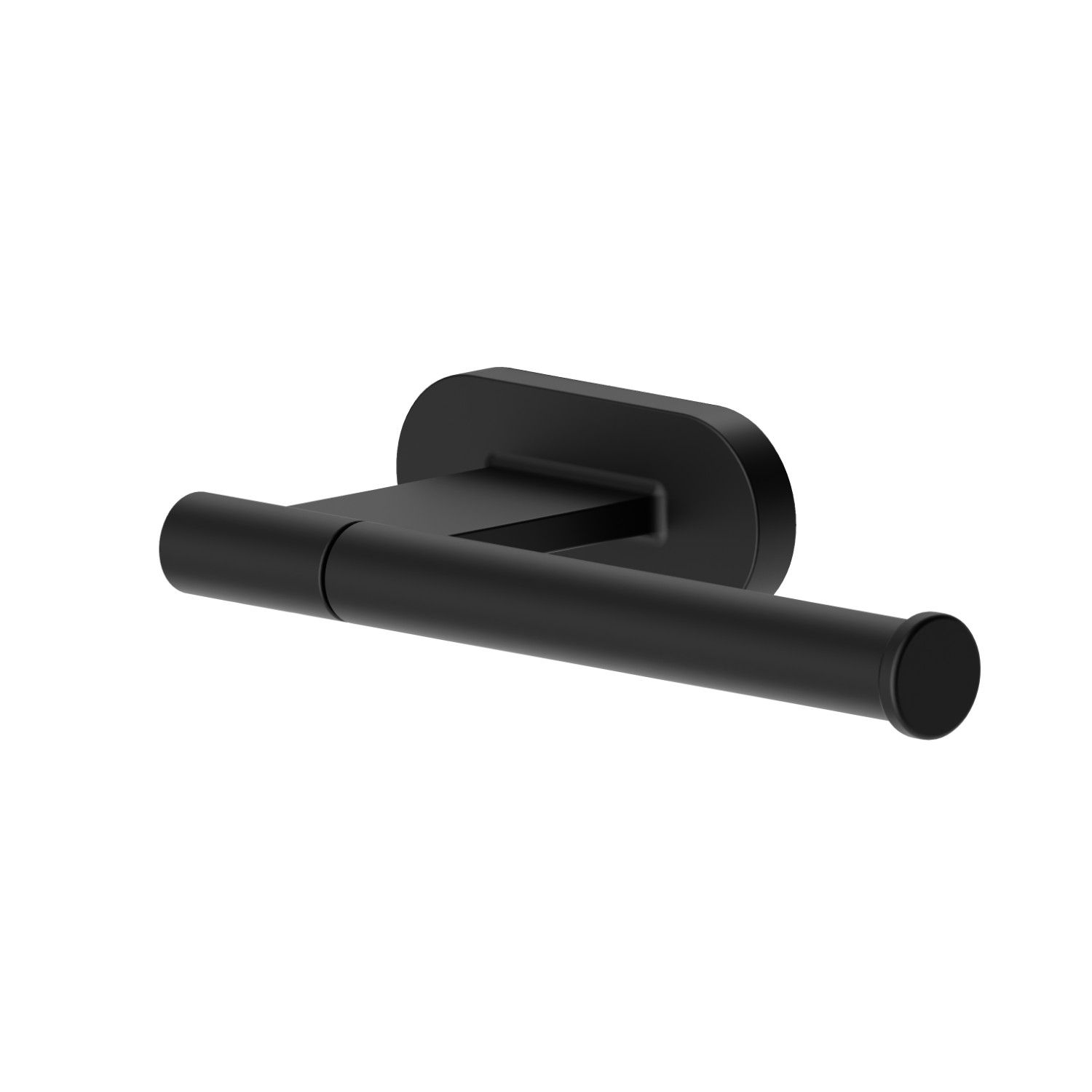 Right-side wall-mounted paper holder - finish Matt Black