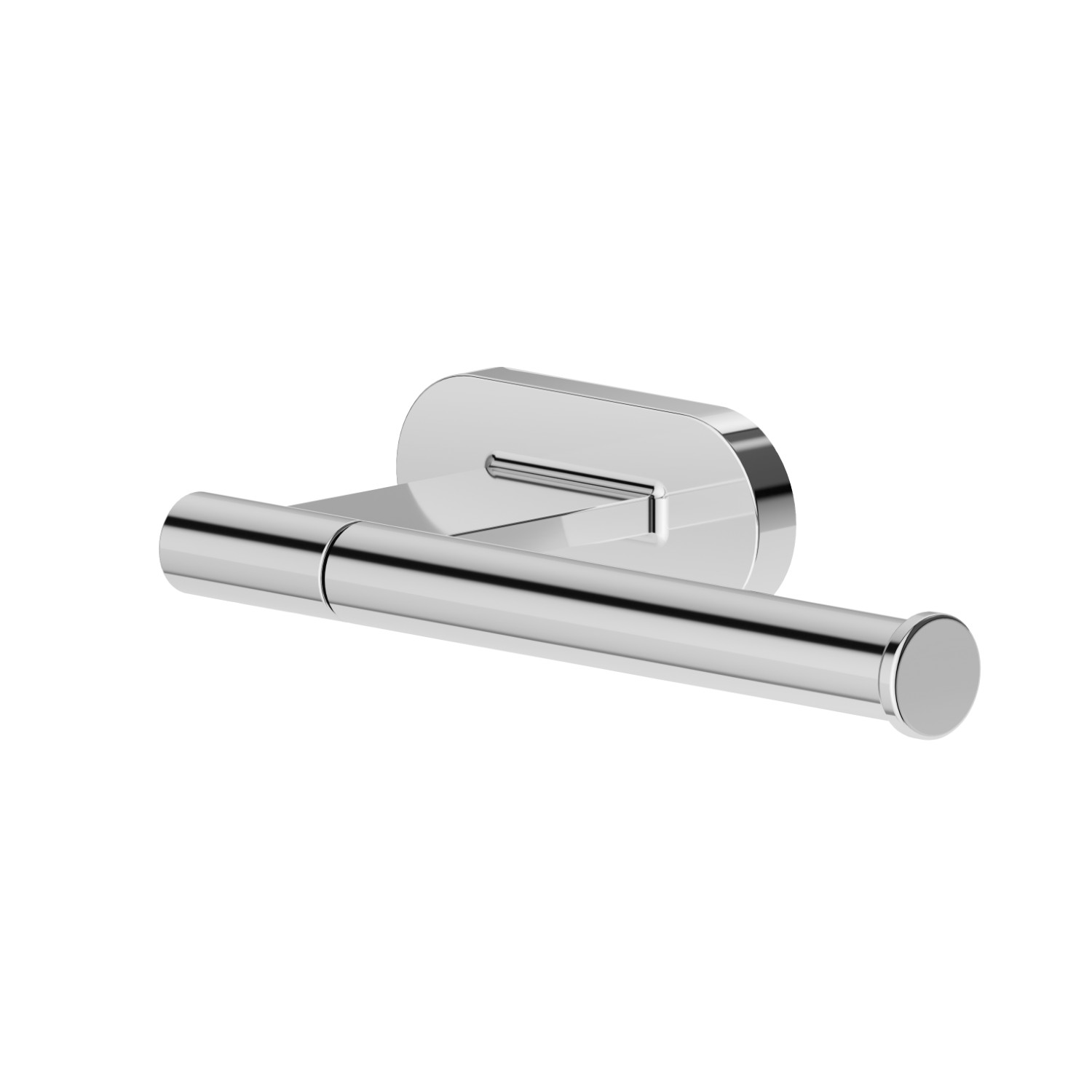 Right-side wall-mounted paper holder - finish Chrome