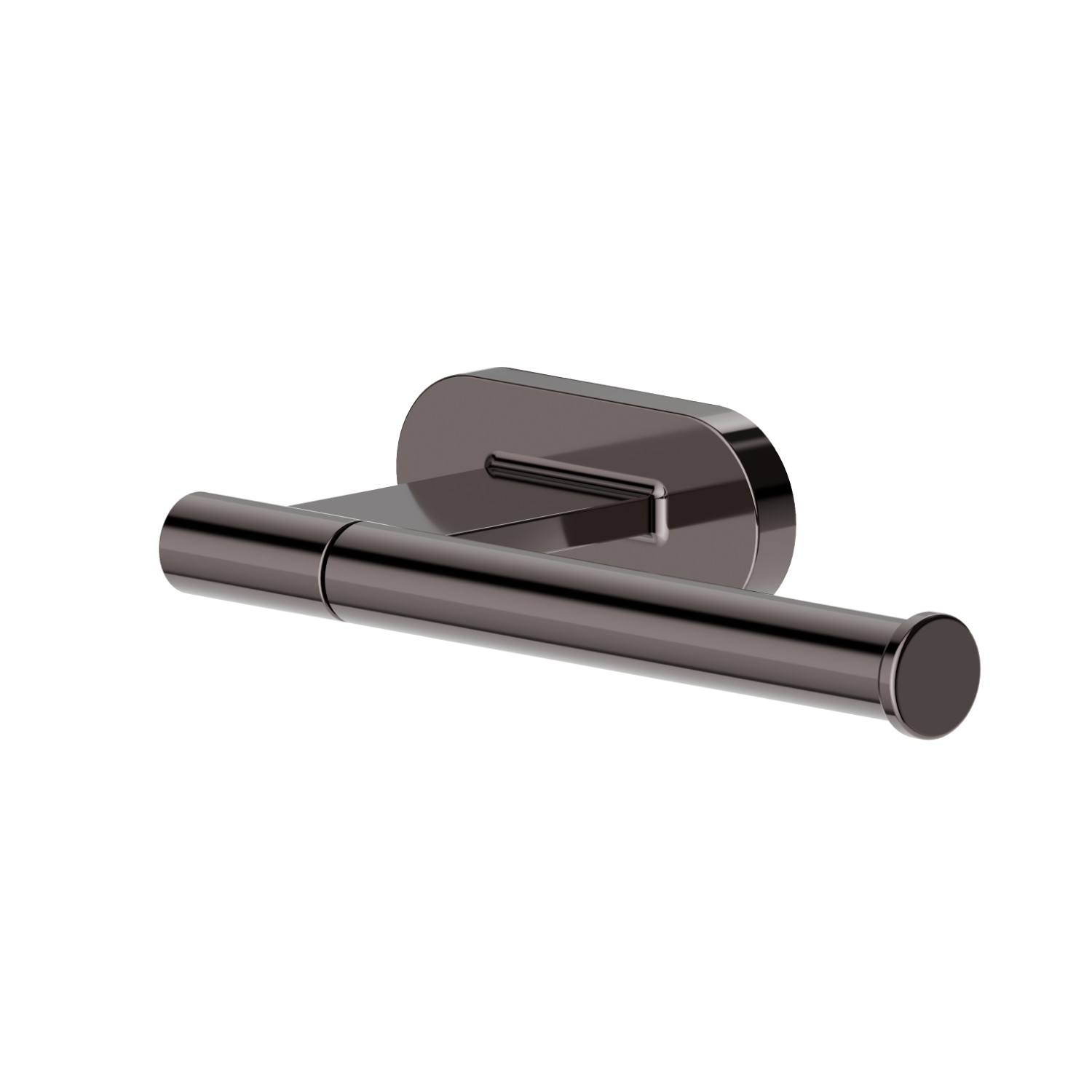 Right-side wall-mounted paper holder - finish PVD Gun Metal