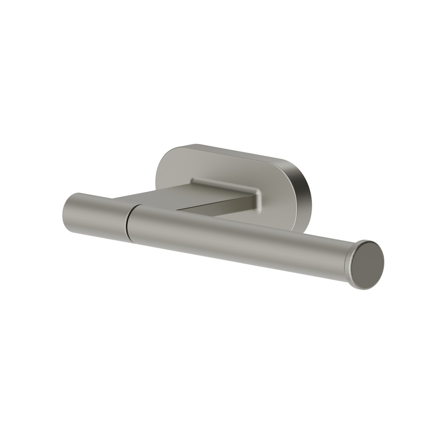 Porta rotolo a muro versione destra - finitura Titanium Satin