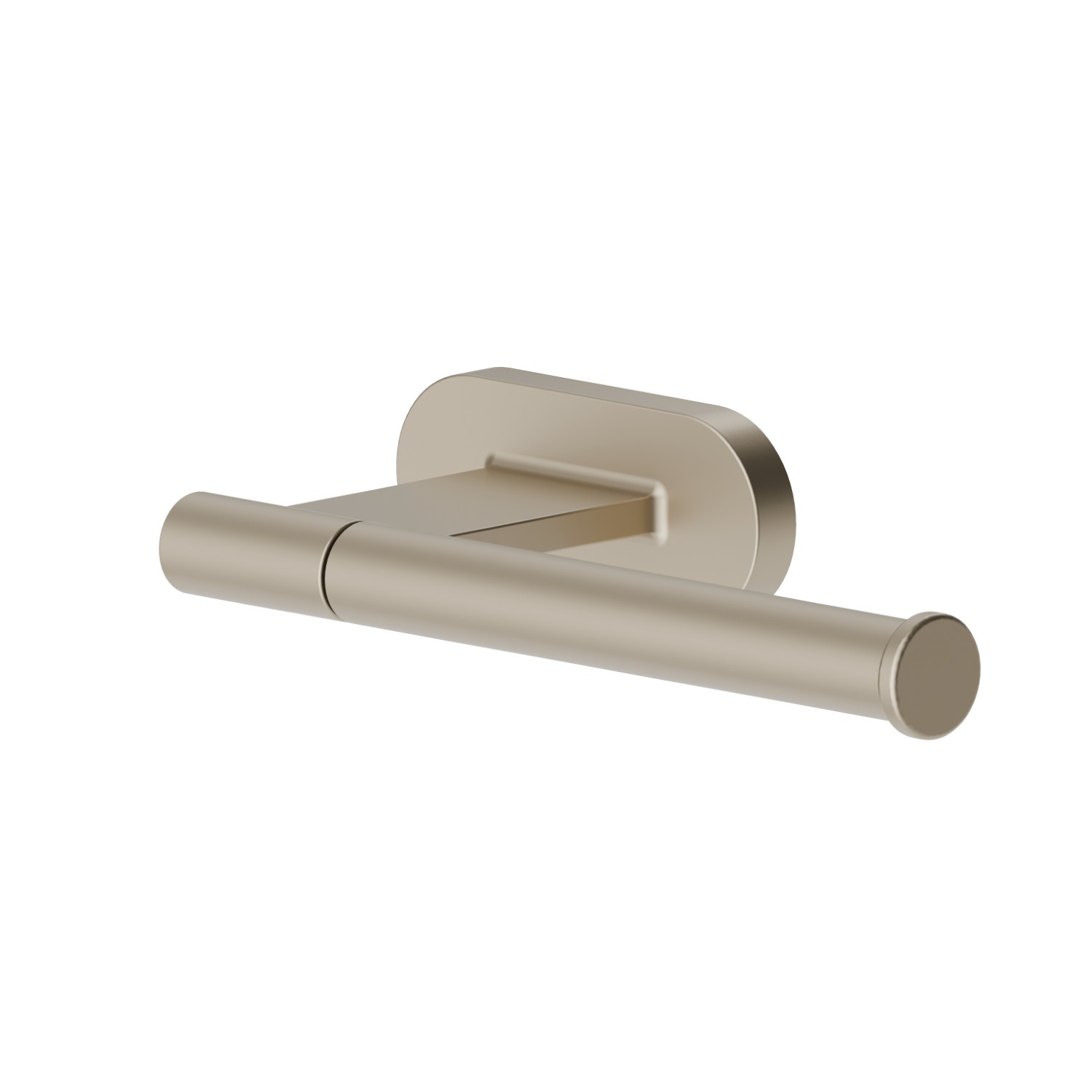 Porta rotolo a muro versione destra - finitura Gold Satin