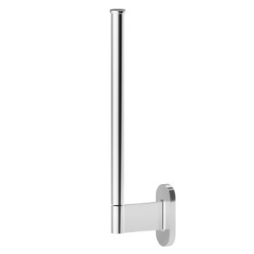 Wall-mounted paper holder, vertical double version - finish Chrome