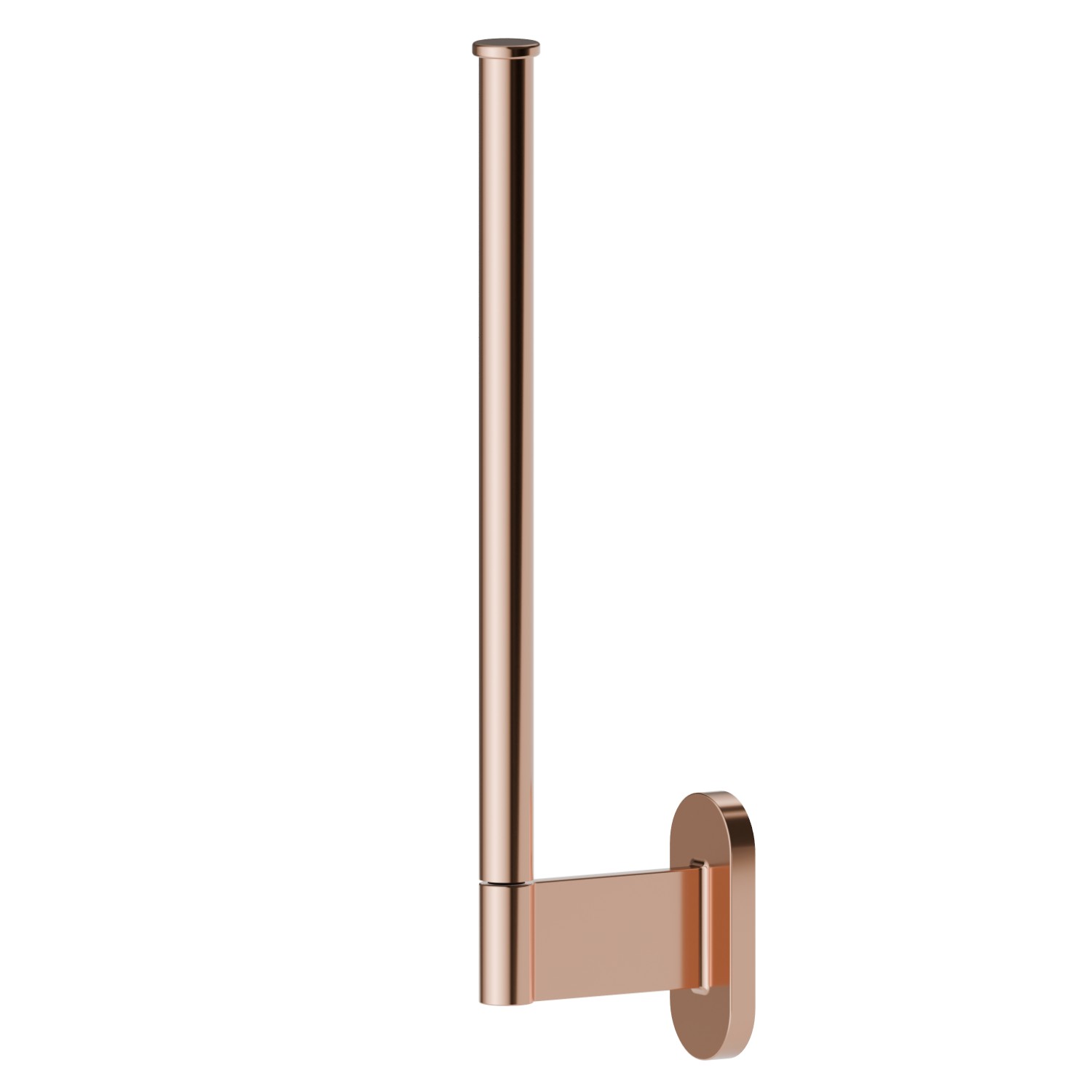 Vertikaler Wandrollenhalter (doppelt) - oberfläche PVD Copper Bronze