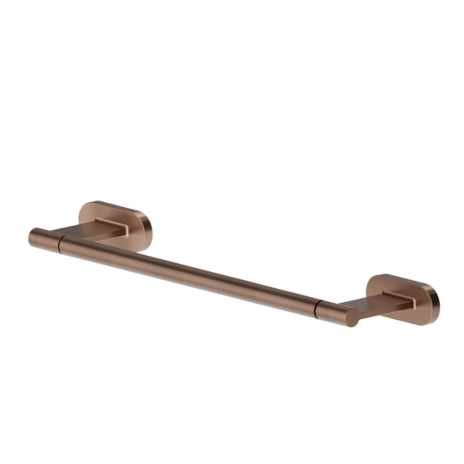 Porta salvietta corto, 30 cm - finitura PVD Brushed Copper Bronze