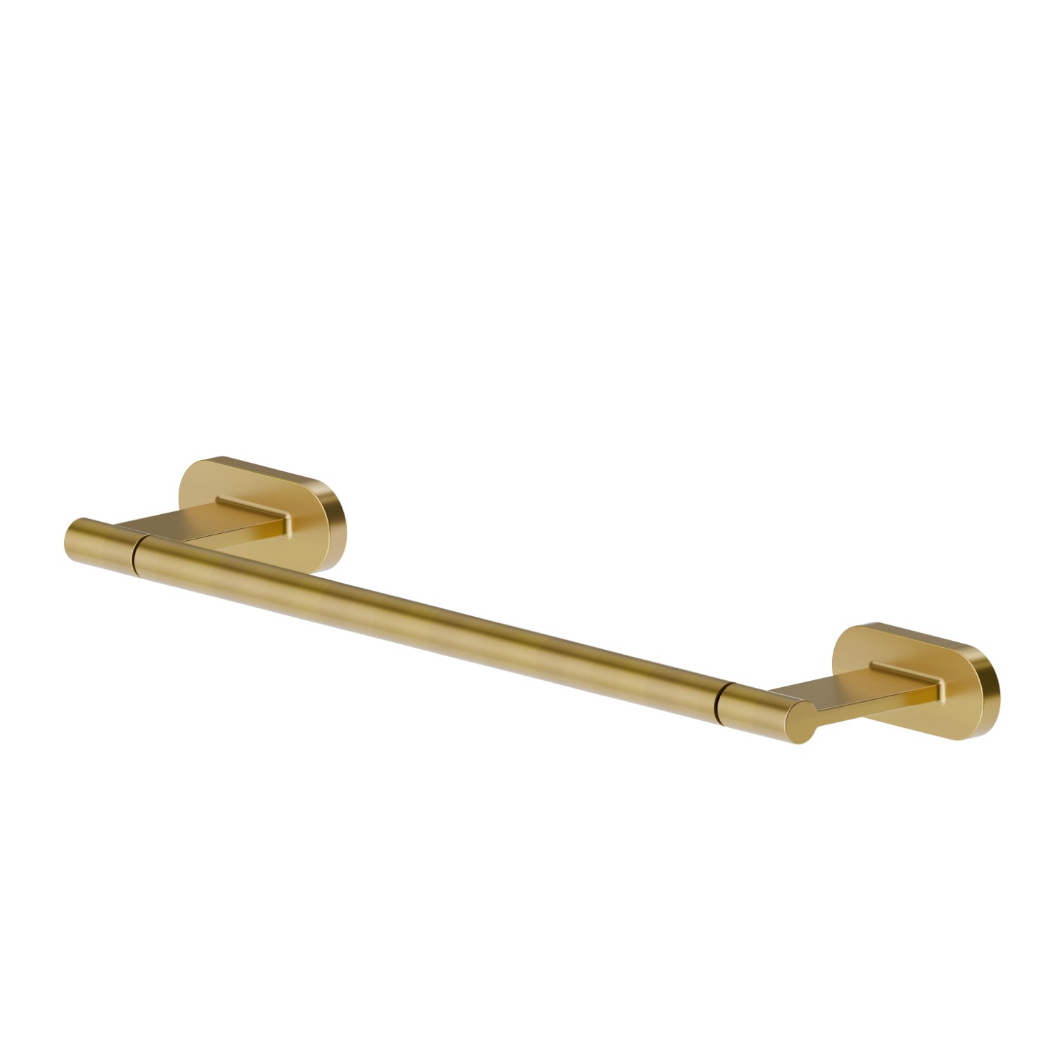 Porta salvietta corto, 30 cm - finitura PVD Brushed Gold