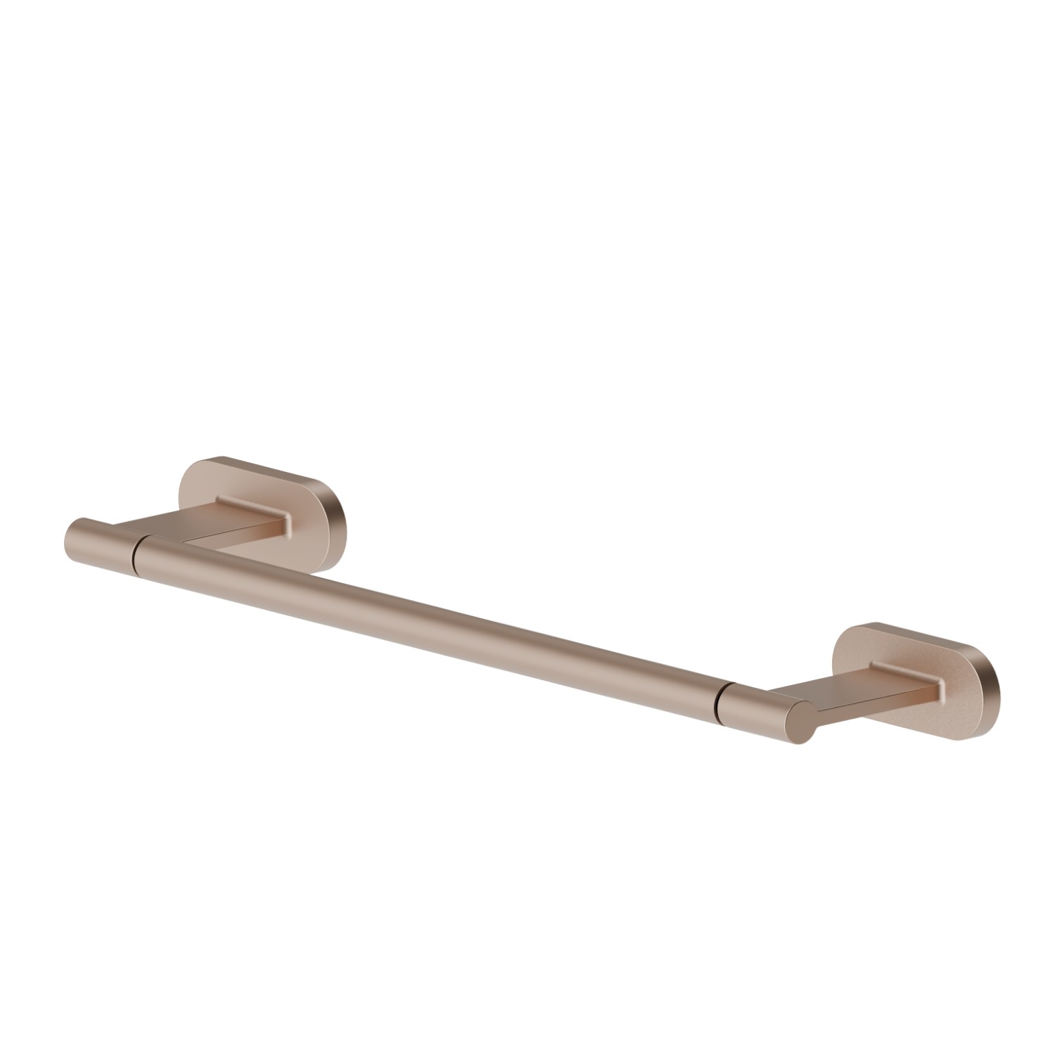 Porta salvietta corto, 30 cm - finitura Copper Satin