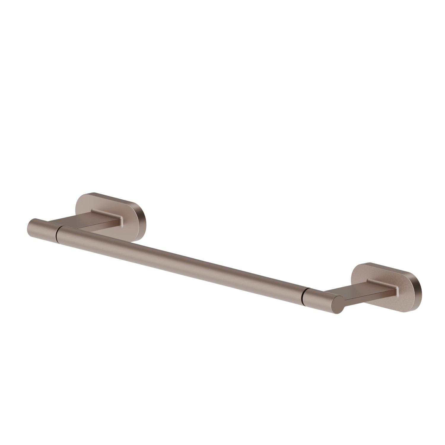 Porta salvietta corto, 30 cm - finitura Copper Glossy