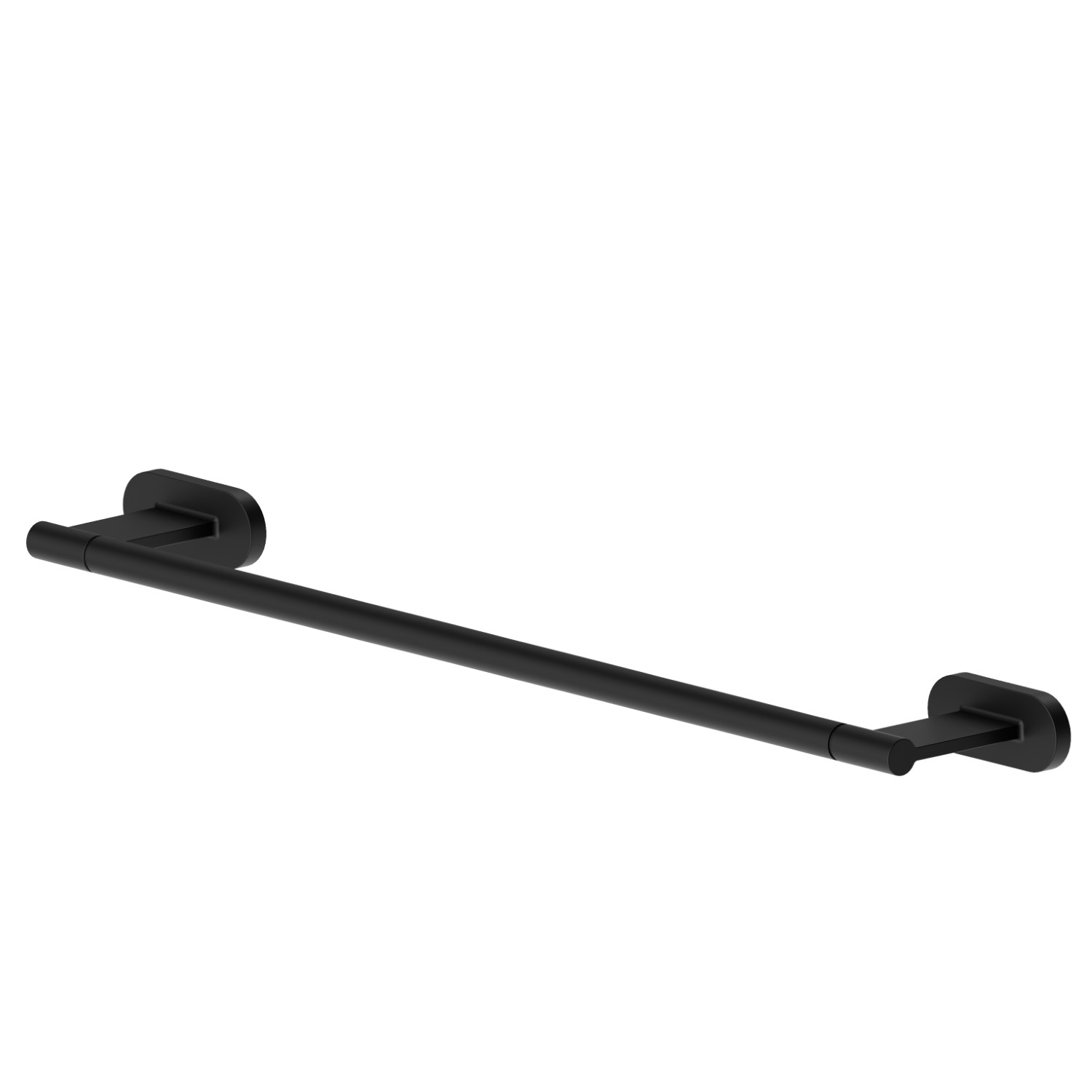 Medium towel rail, 45 cm - finish Matt Black
