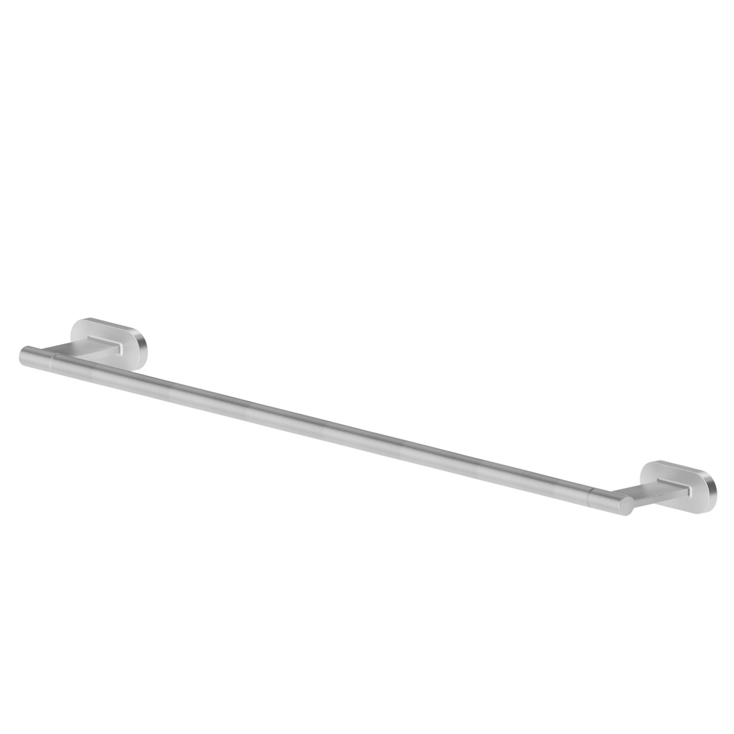 Long towel rail, 60 cm - finish PVD Brushed steel