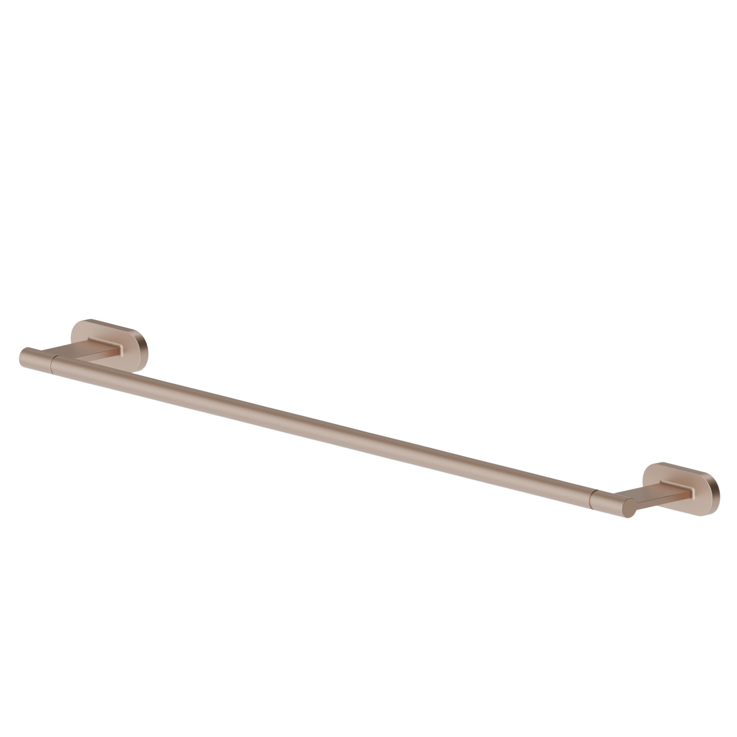 Long towel rail, 60 cm - finish Copper Satin