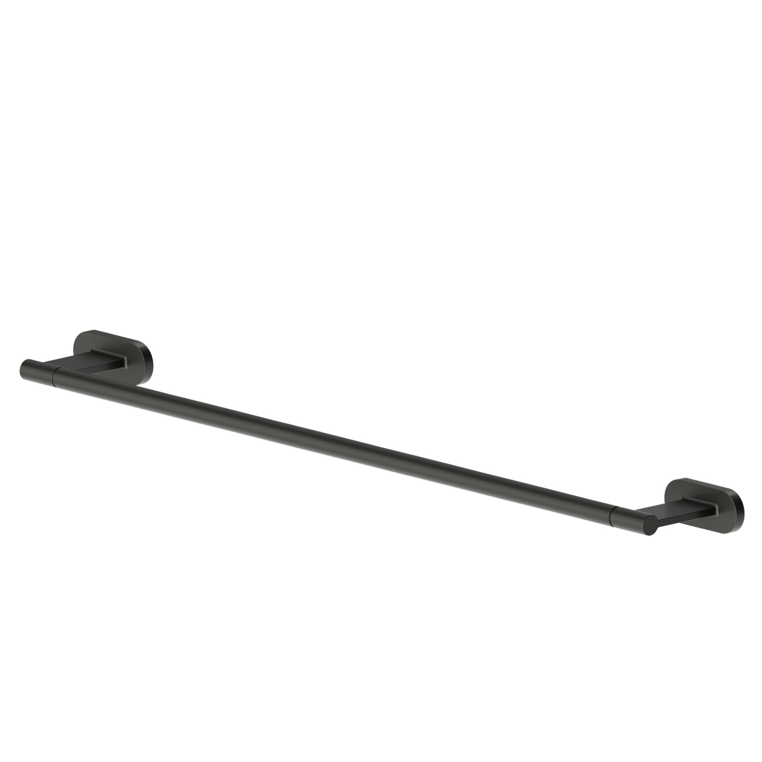 Long towel rail, 60 cm - finish Carbon Satin