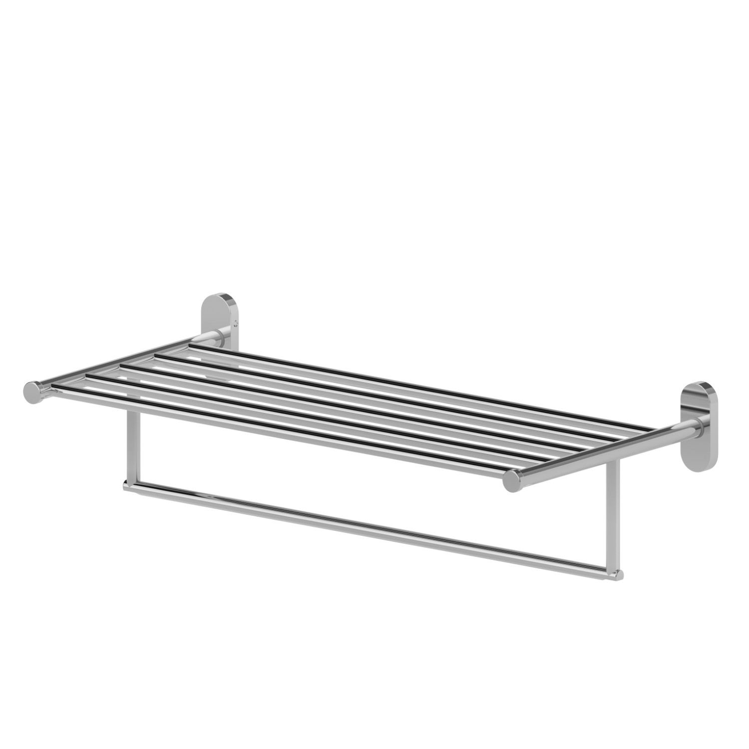 Towel holder shelf - finish Chrome