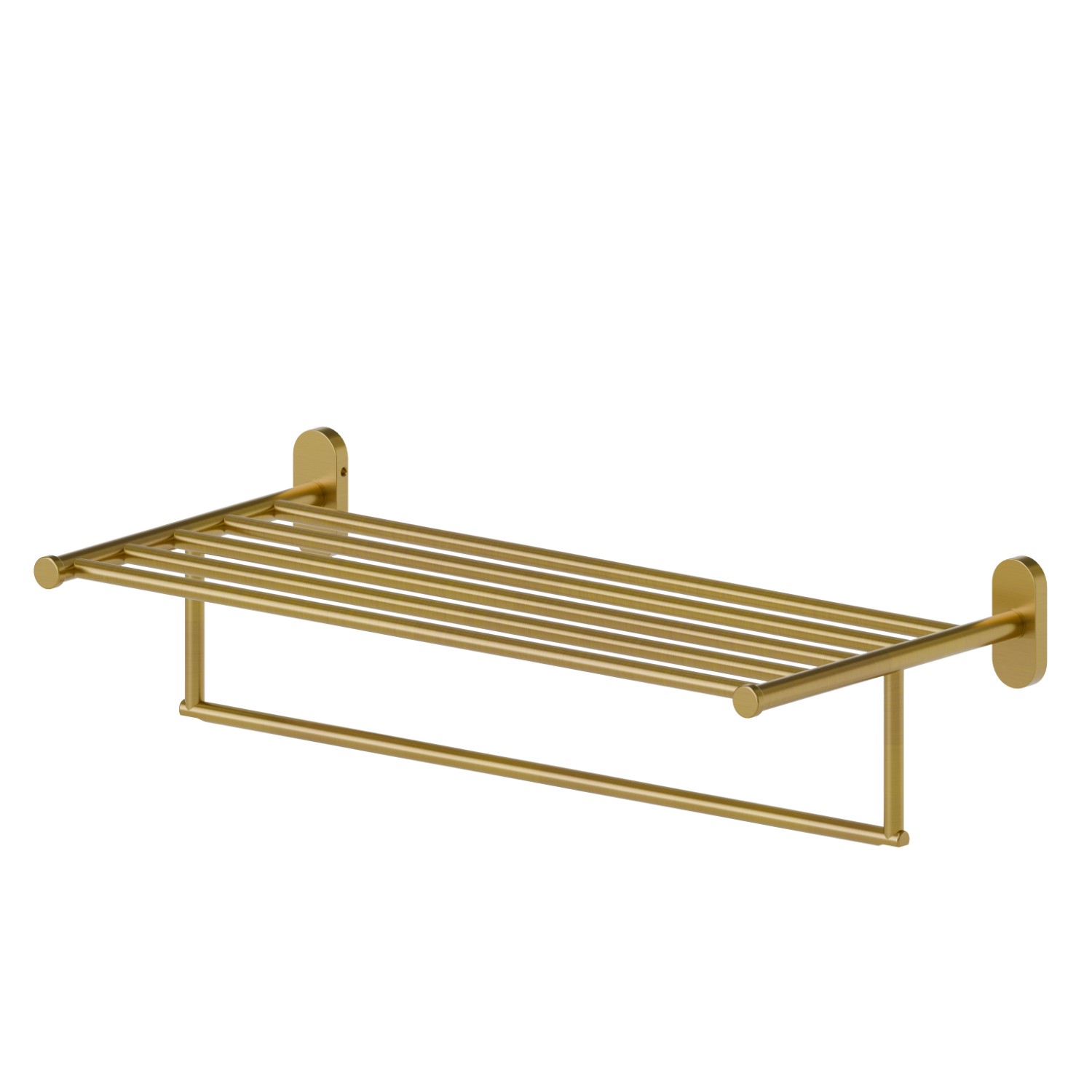Towel holder shelf - finish PVD Brushed Gold