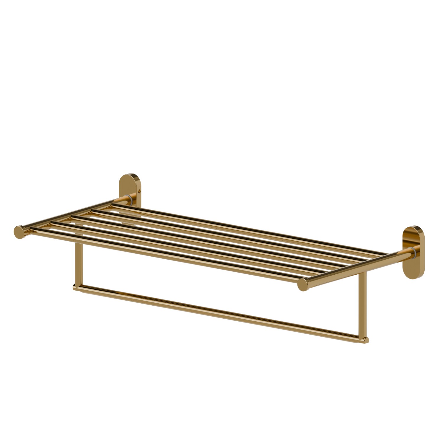 Towel holder shelf - finish PVD Glossy Gold