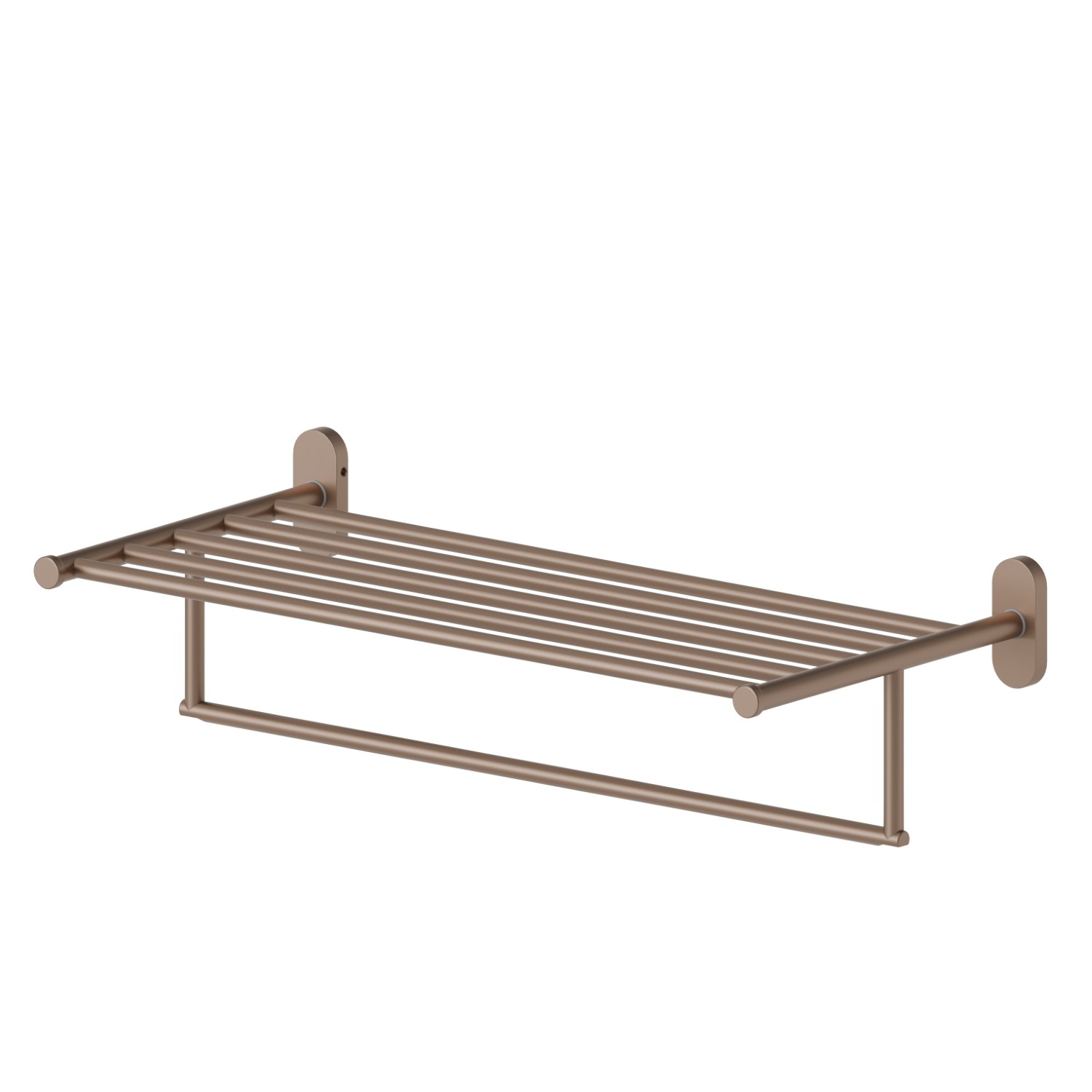 Towel holder shelf - finish Copper Satin