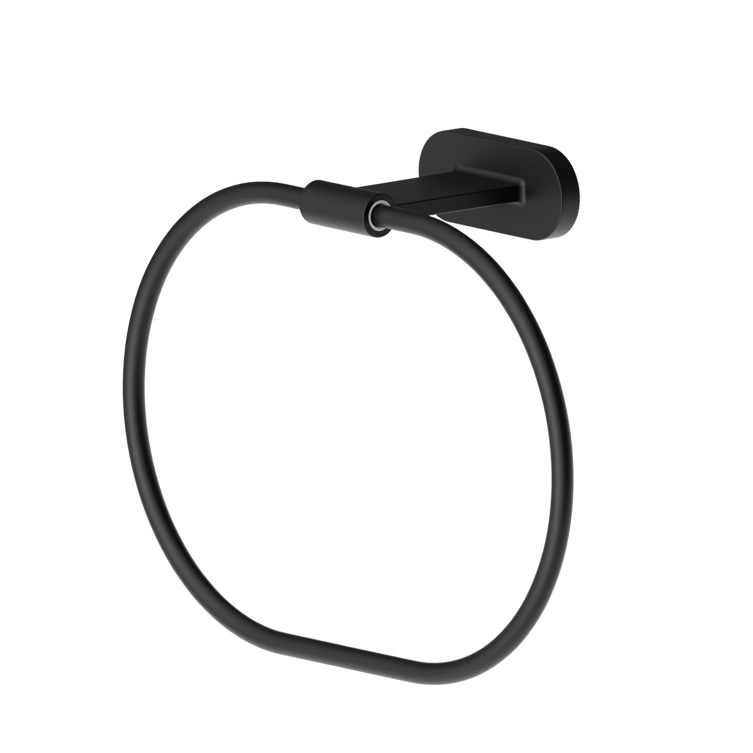 Towel ring - finish Matt Black