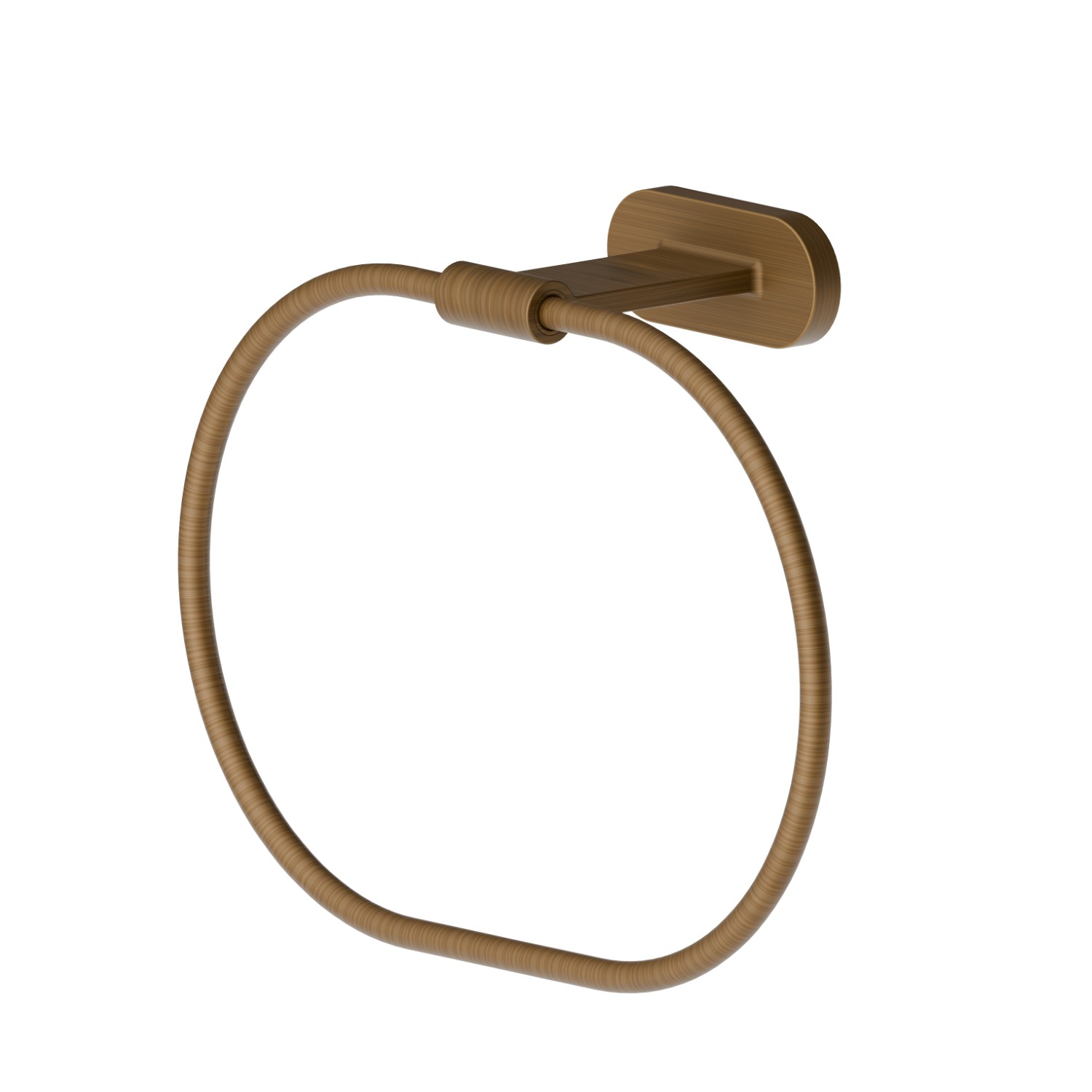 Porte-serviettes - finition Groove Bronze