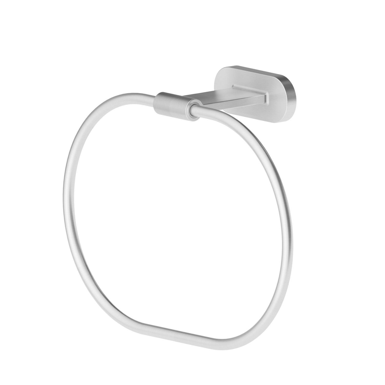Towel ring - finish PVD Brushed steel