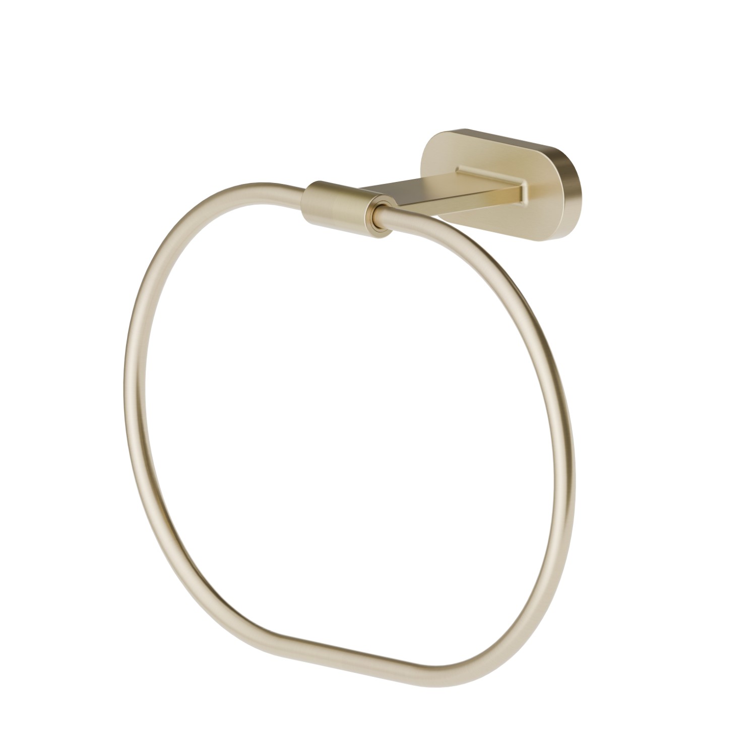 Towel ring - finish PVD Brushed Pale Gold