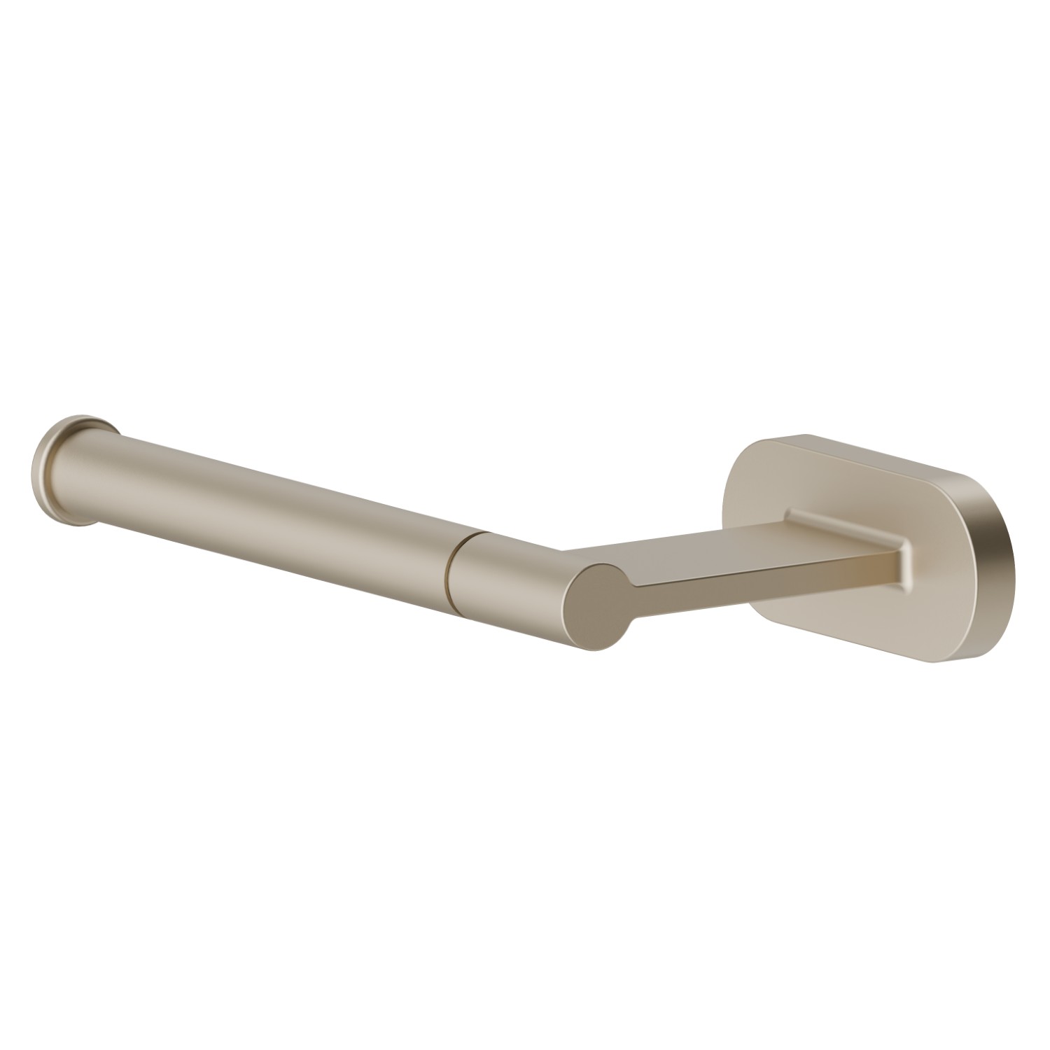 Left-side wall-mounted paper holder - finish Gold Satin
