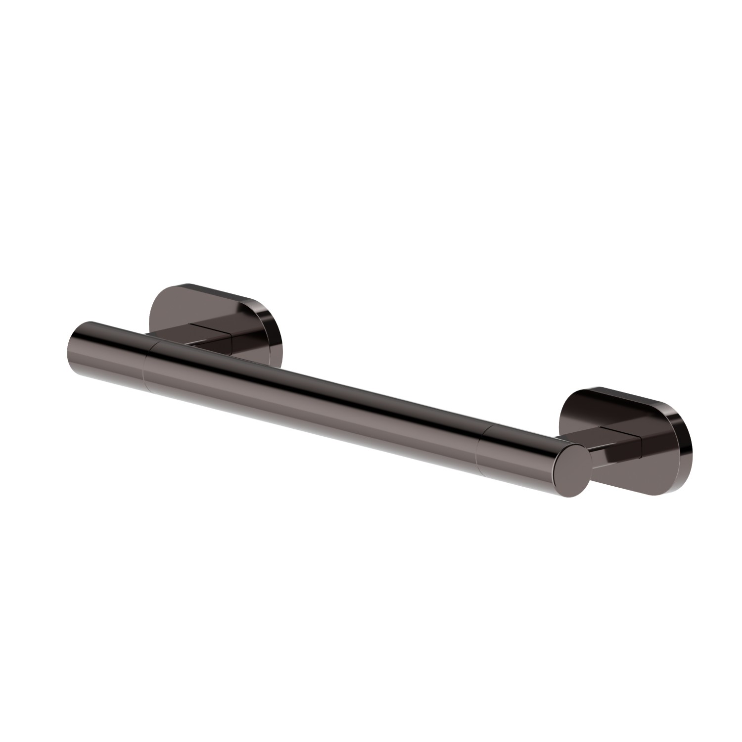 Support handle for shower - finish PVD Gun Metal