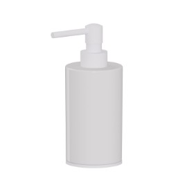 Dosa sapone da appoggio. Ceramica Bianca - finitura Bianco opaco