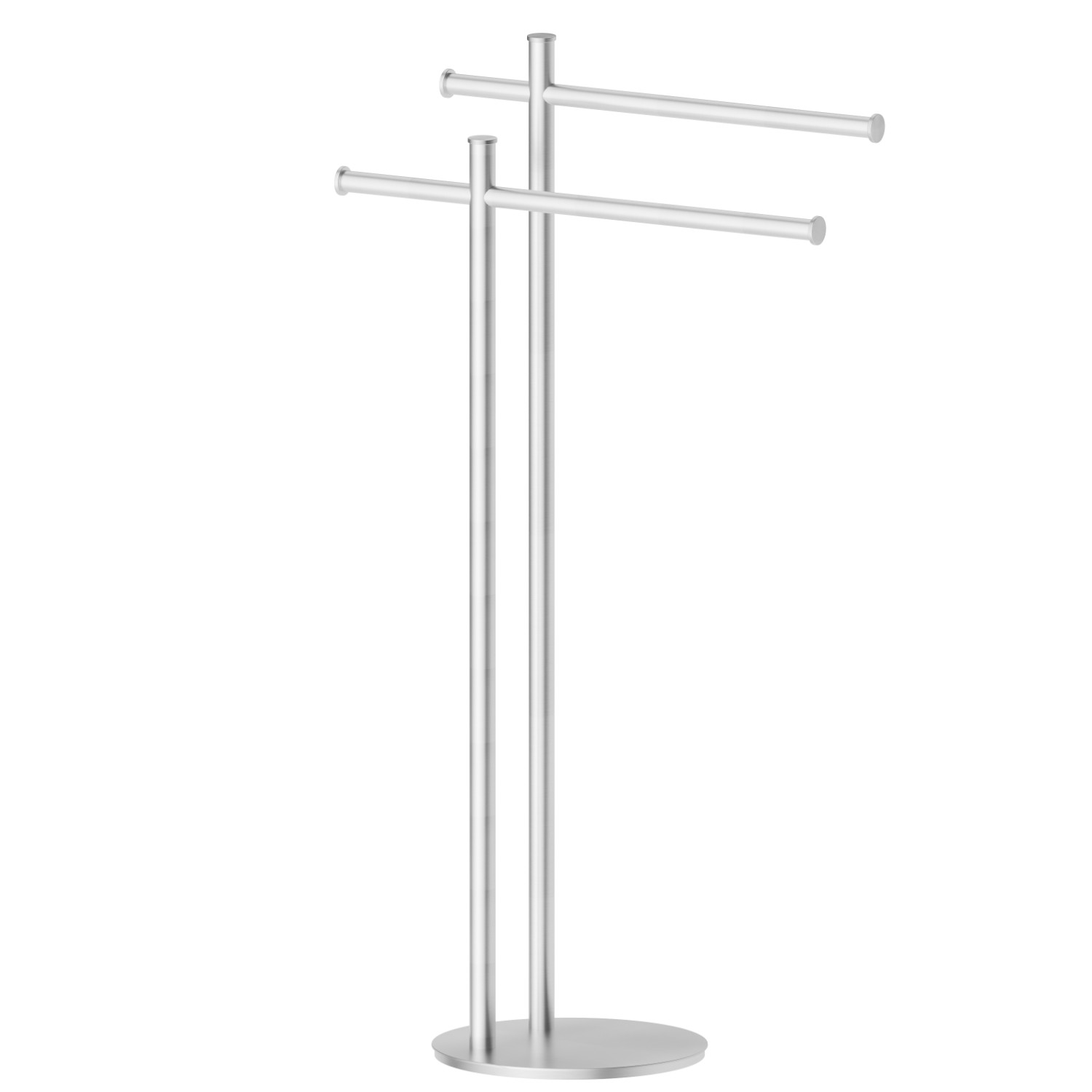 Freestanding towel holder - finish PVD Brushed steel
