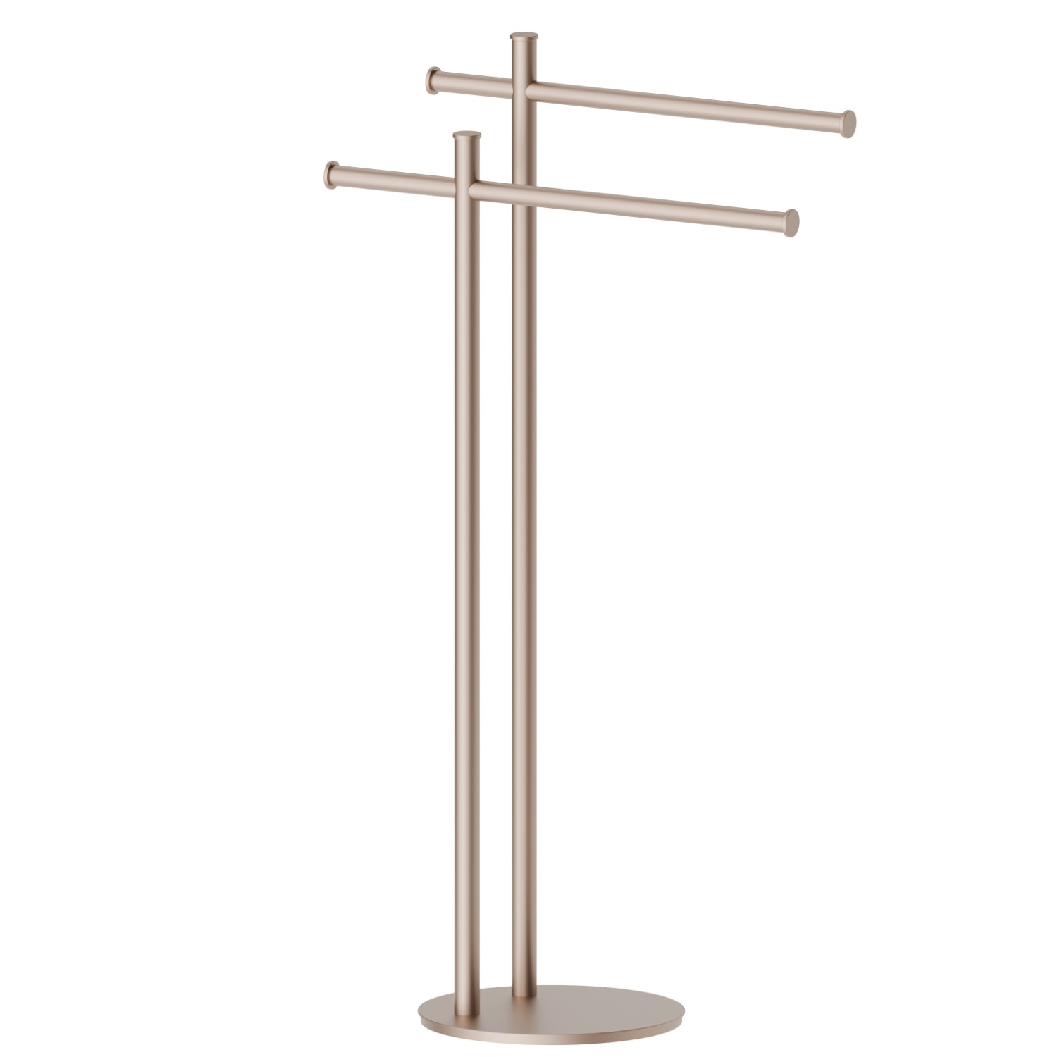 Porte-serviettes sur pied - finition Copper Satin