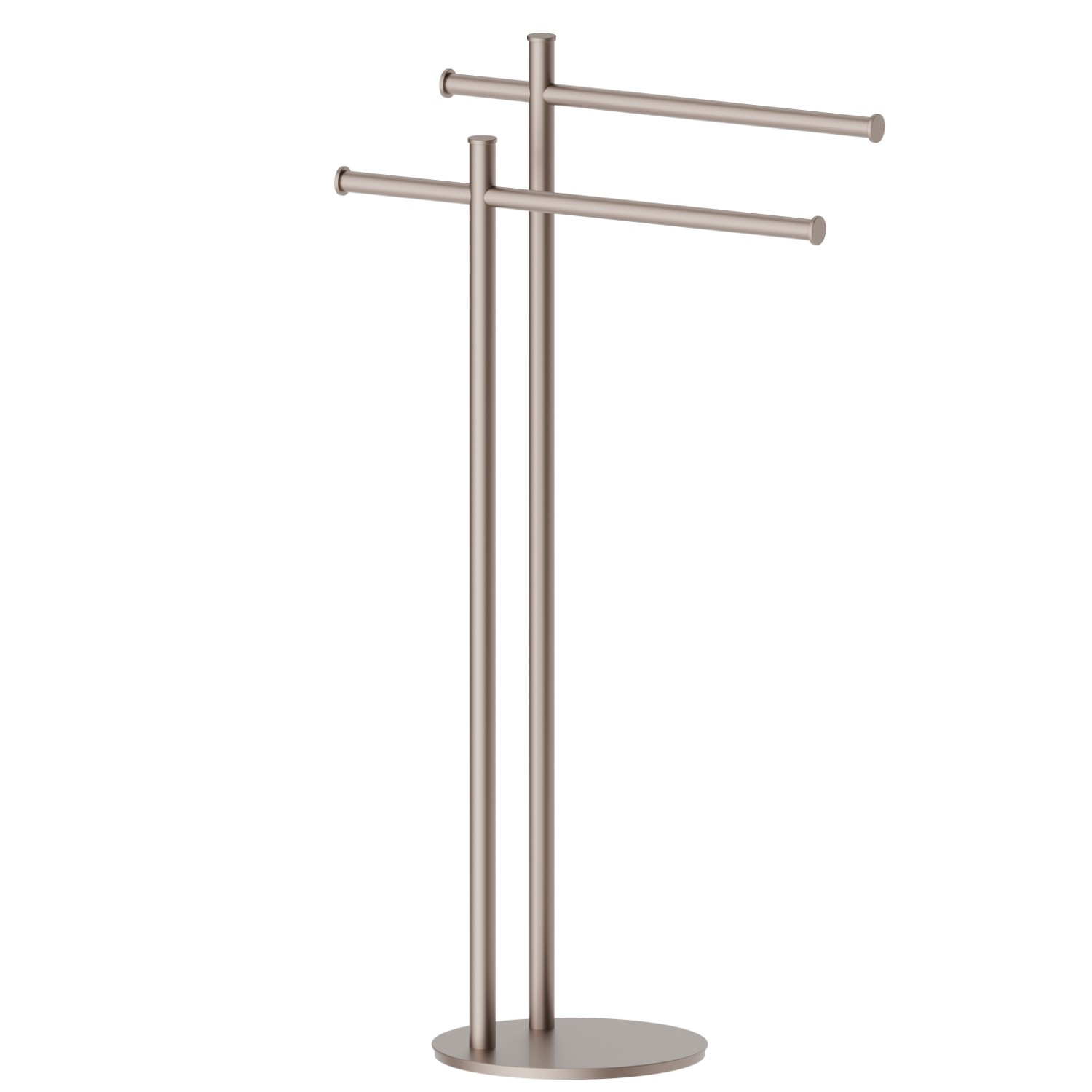 Porte-serviettes sur pied - finition Copper Glossy