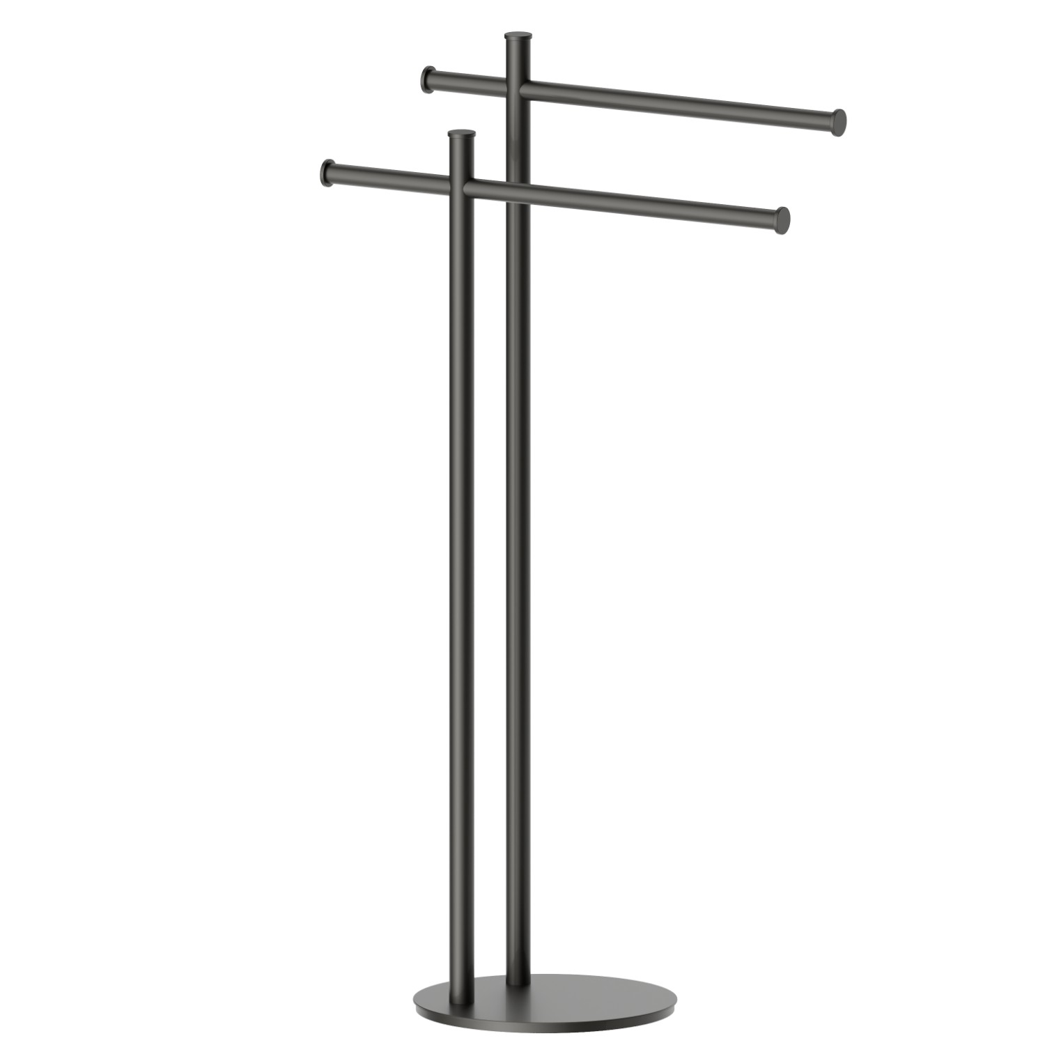 Freestanding towel holder - finish Carbon Satin