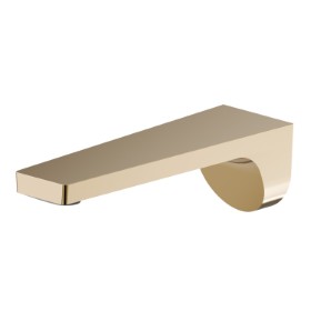 Wall spout for basin group with 1/2” connection - finish PVD Glossy Gold