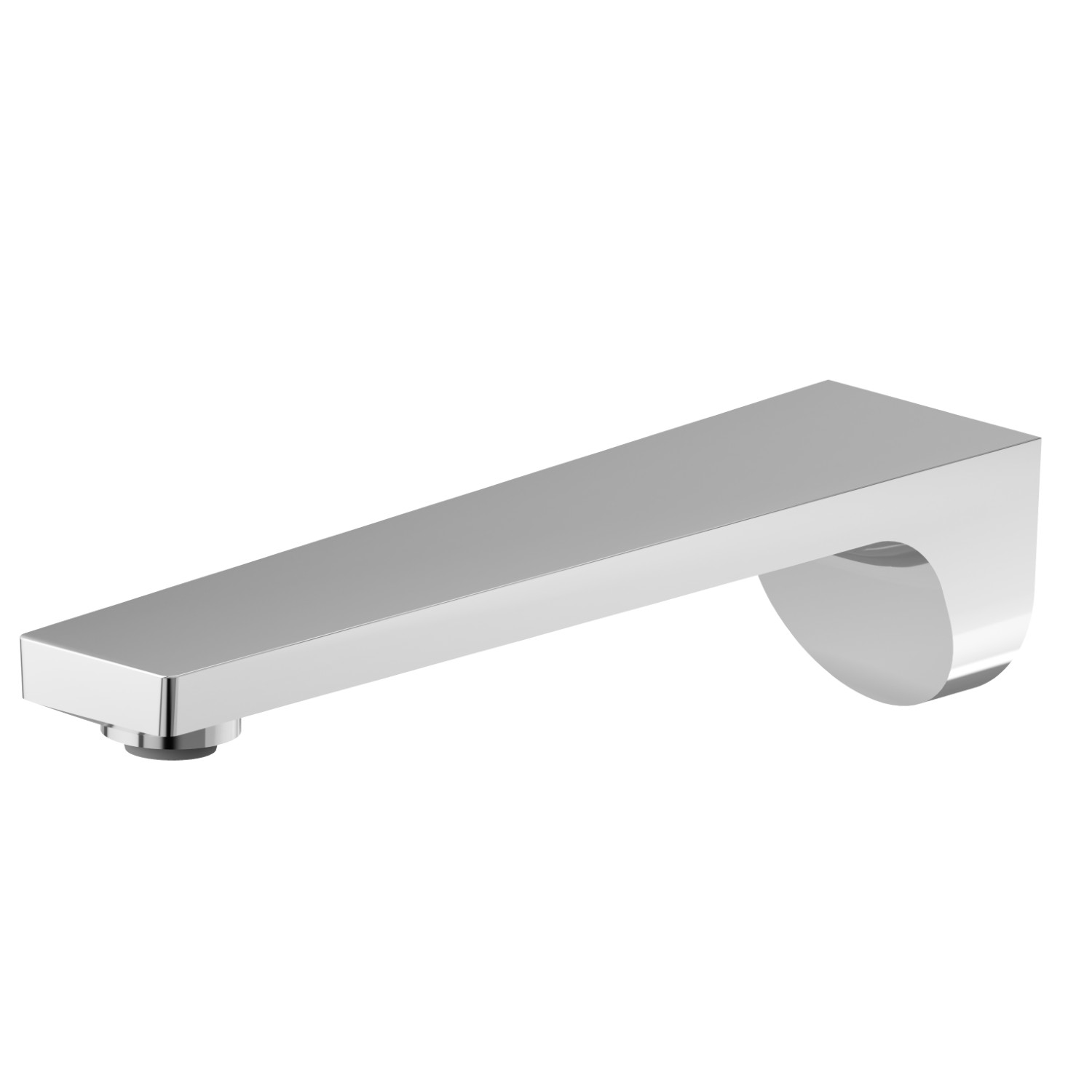 Wall spout for basin group with 1/2” connection - finish Chrome