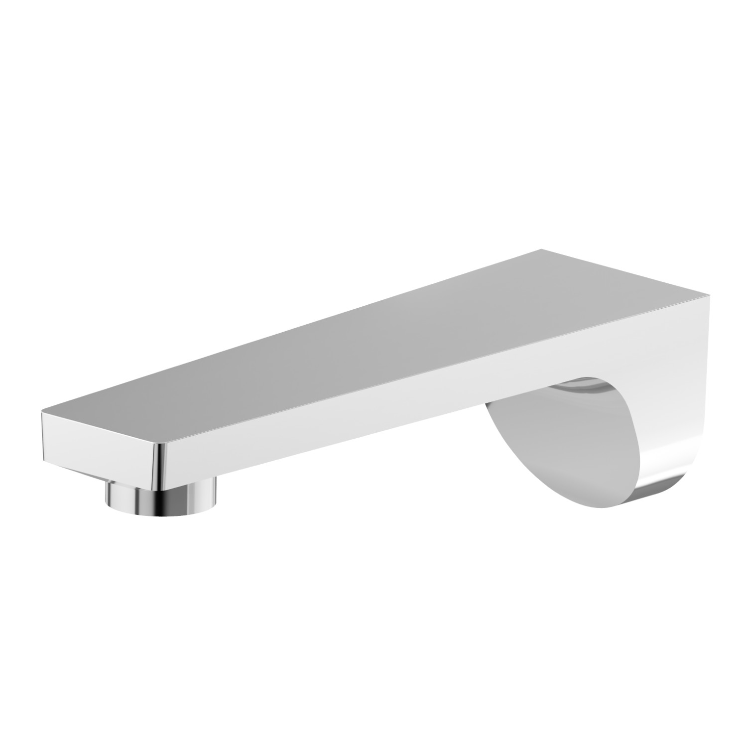 Wall spout for bath group with 1/2” connection - finish Chrome