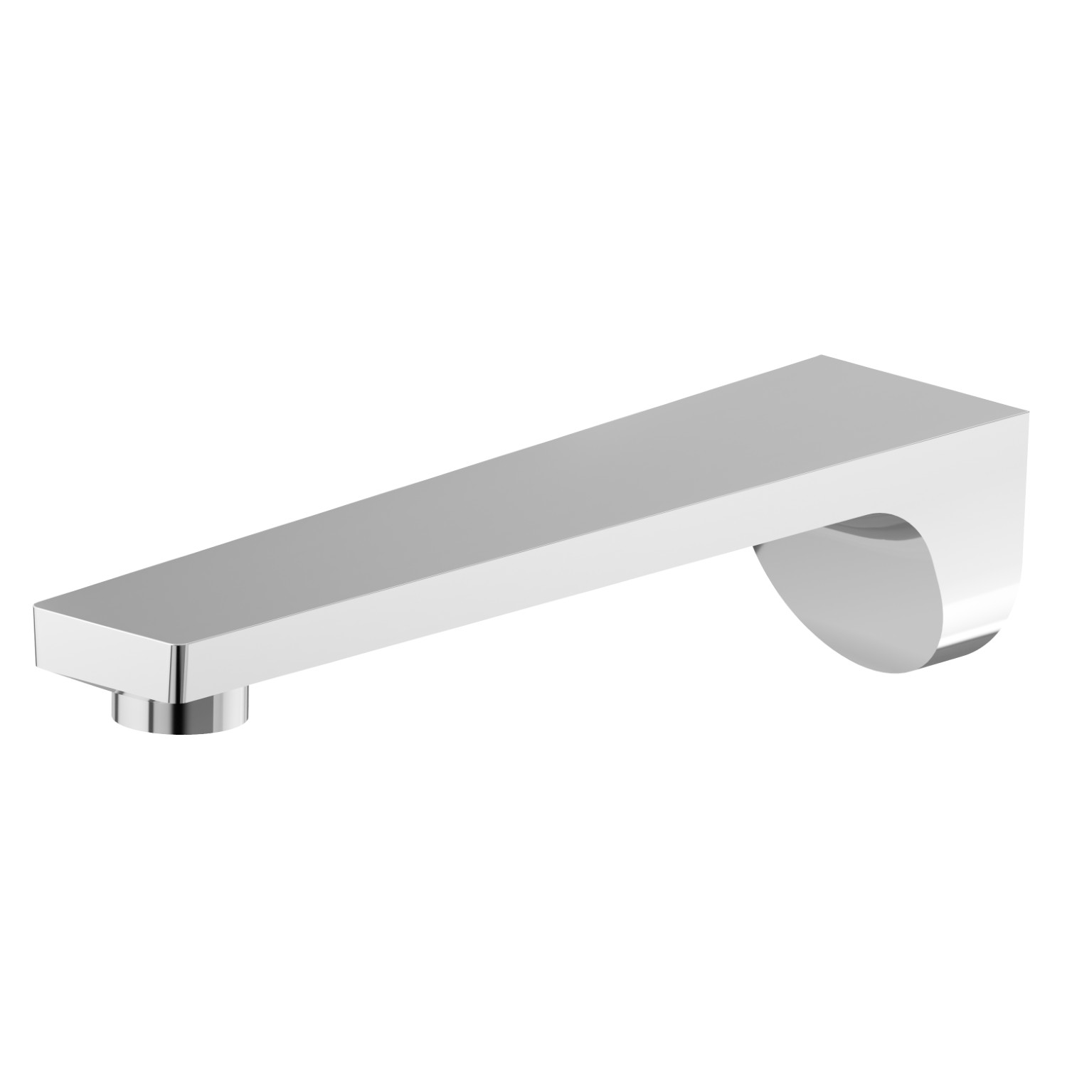 Wall spout for bath group with 1/2” connection - finish Chrome