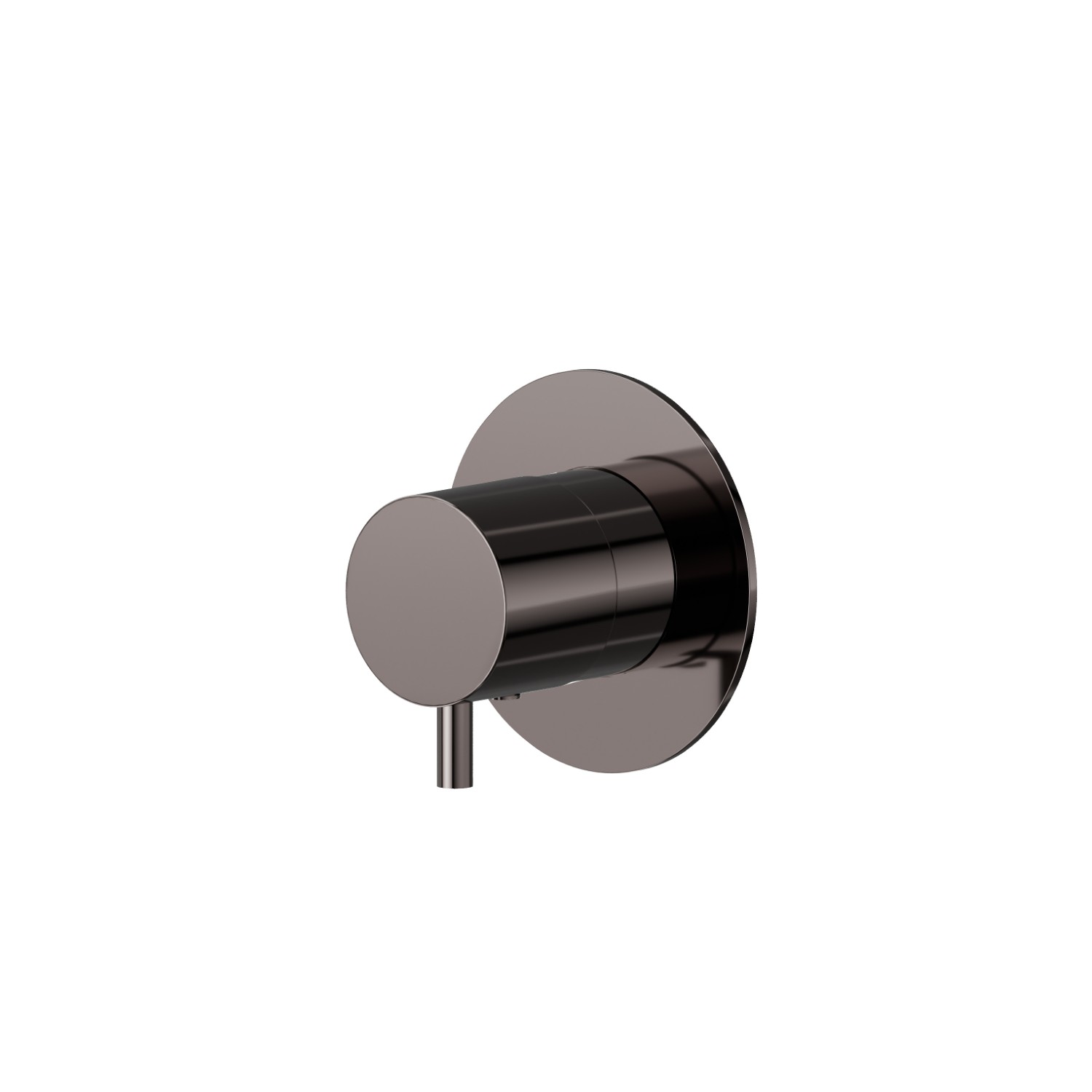 Stop valve. External part. Ø70 - finish PVD Gun Metal