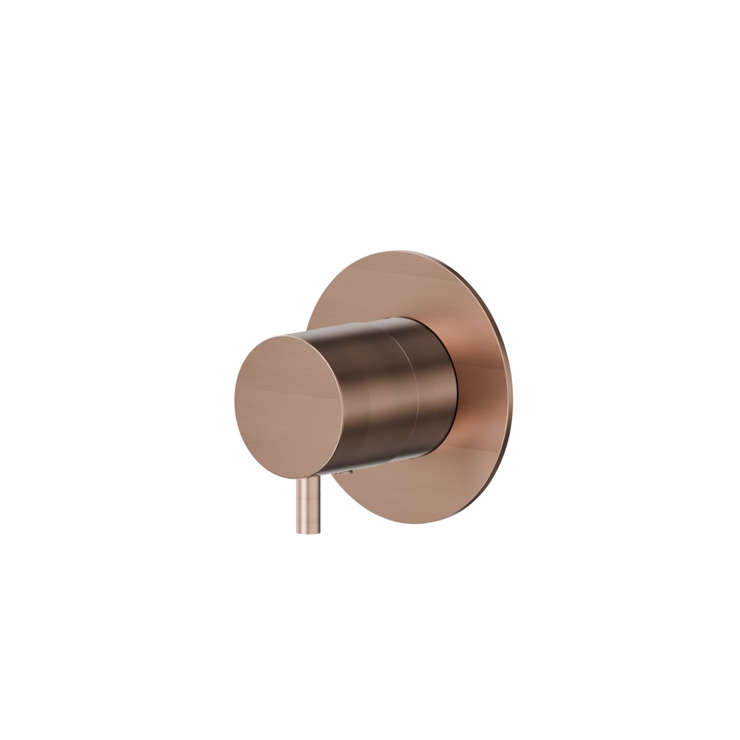 Stop valve. External part. Ø70 - finish PVD Brushed Copper Bronze